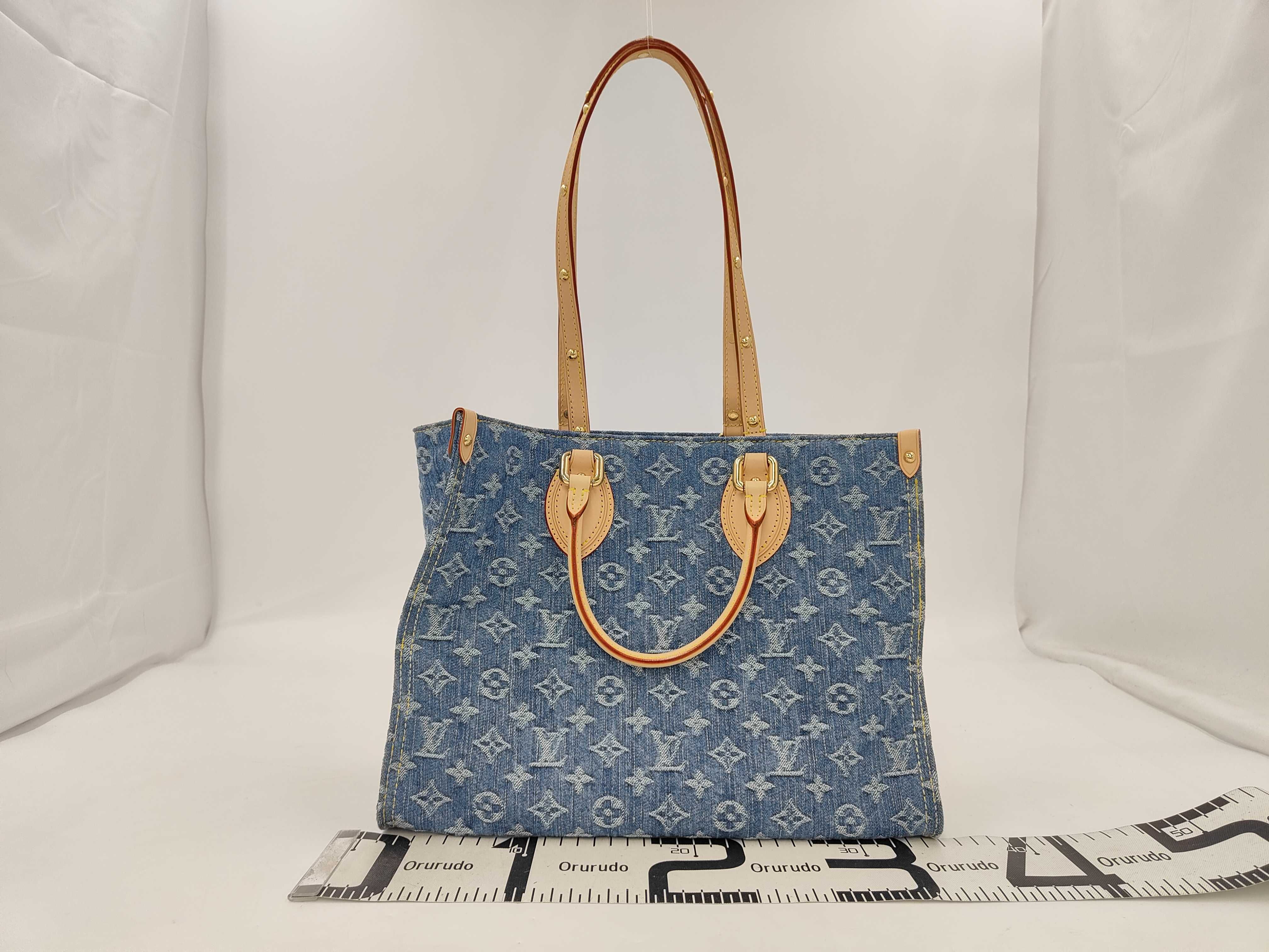 LV M46871 OnTheGo Denim Handbag — view 2
