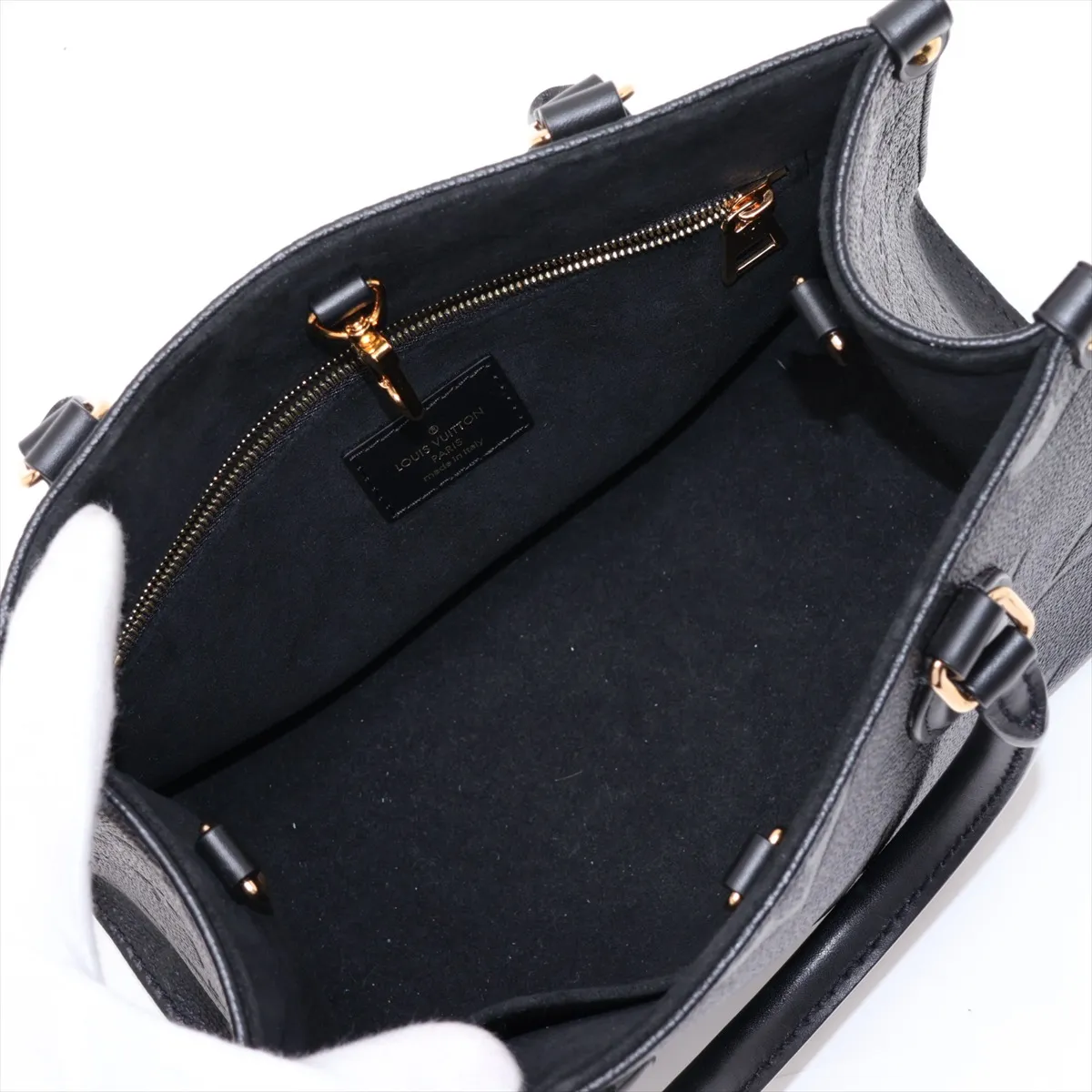 Monogram Empreinte OnTheGo PM M45653 Black (RFID detected) — view 8
