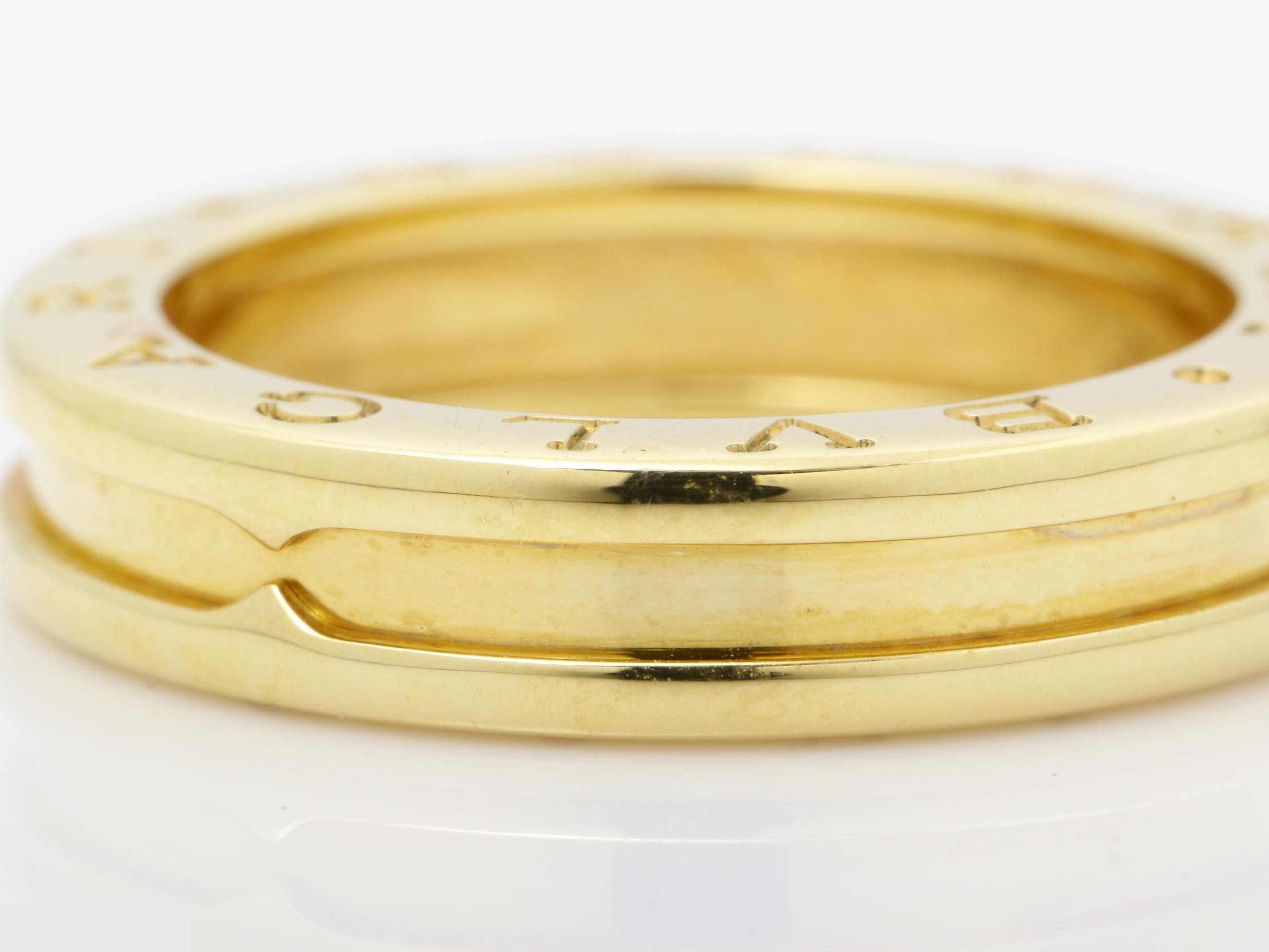 B.zero1 Ring (1 band) 750YG 8.0g #54 — view 3