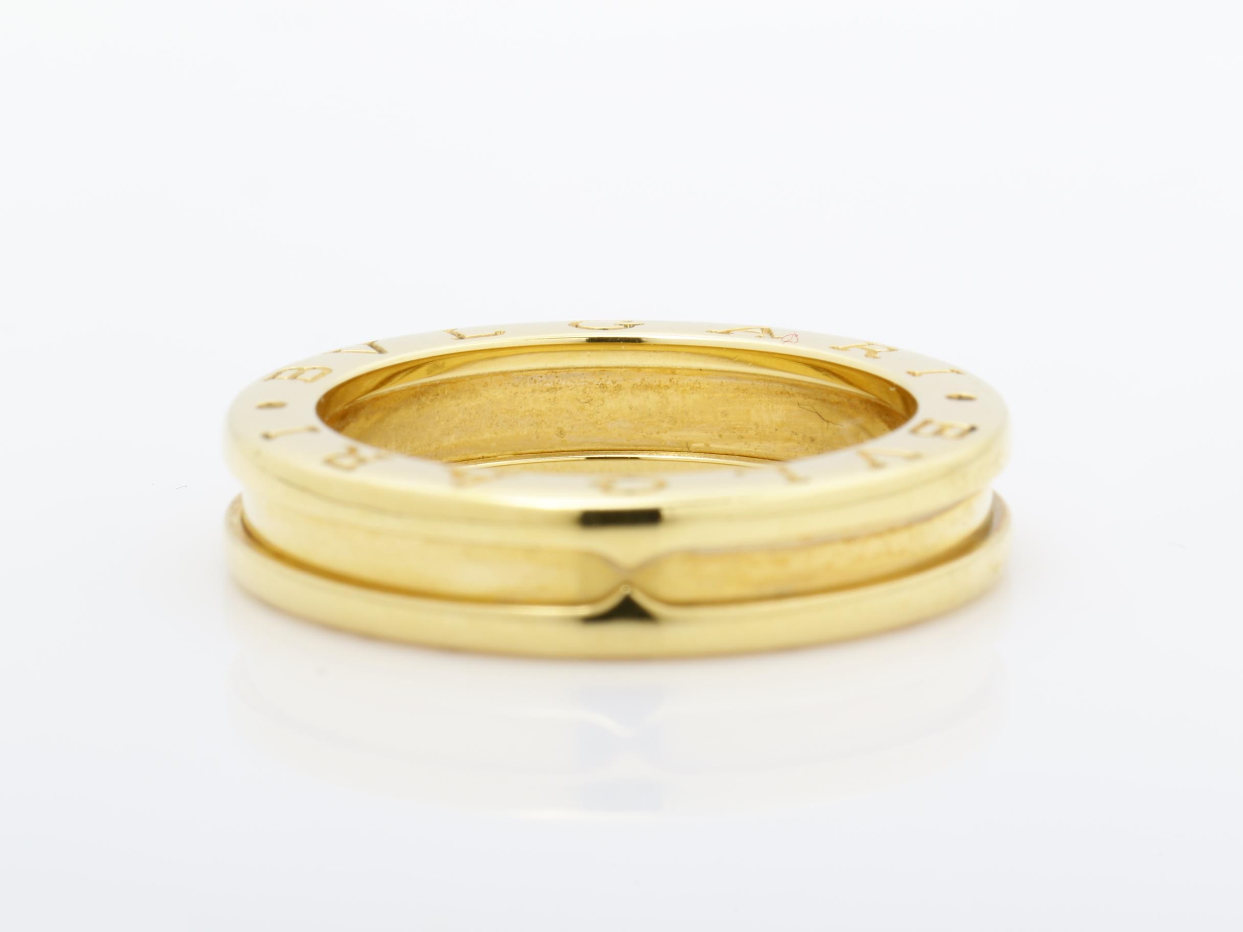 B.zero1 Ring (1 band) 750YG 8.0g #54 — view 4
