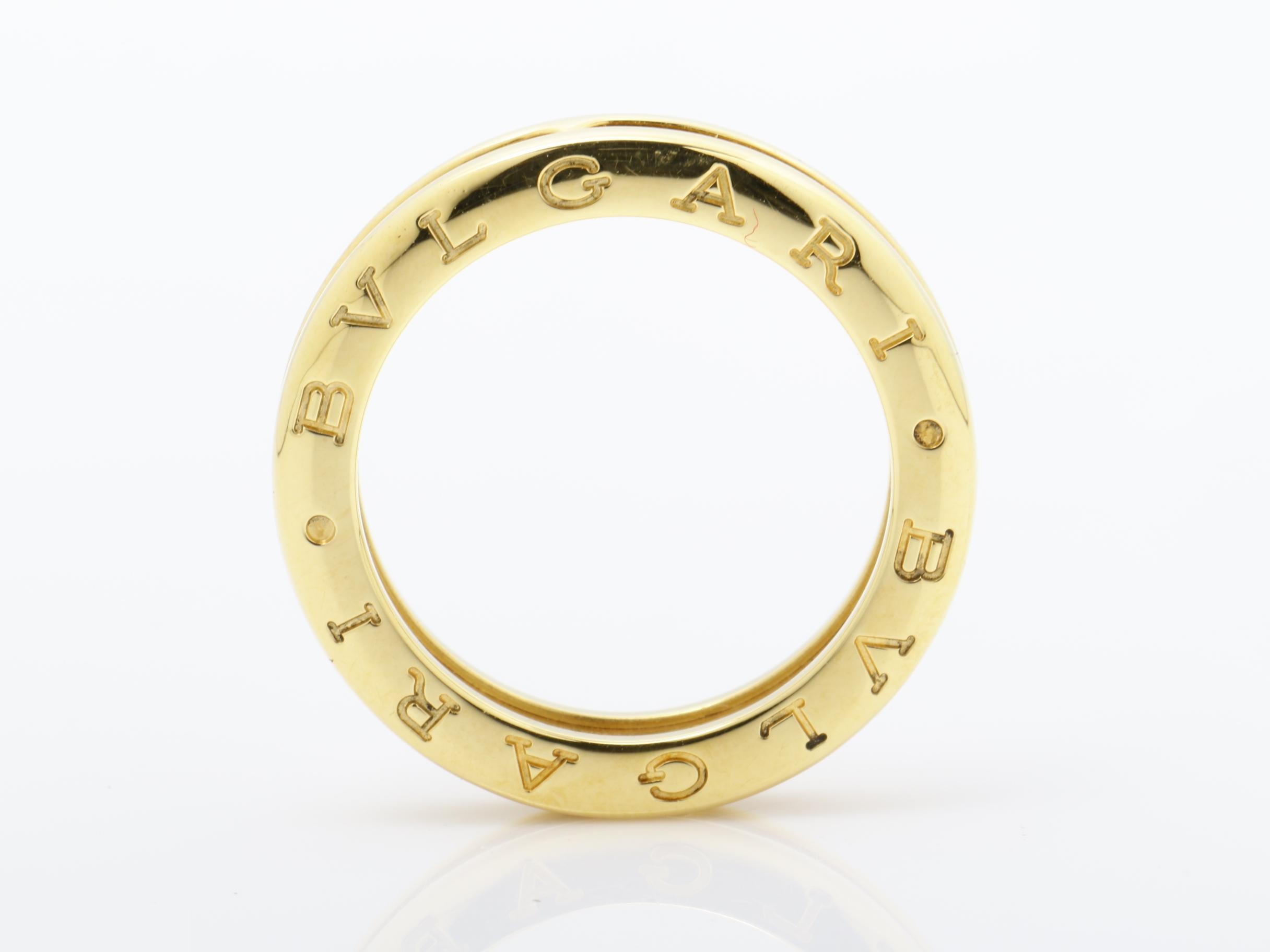 B.zero1 Ring (1 band) 750YG 8.0g #54 — view 5