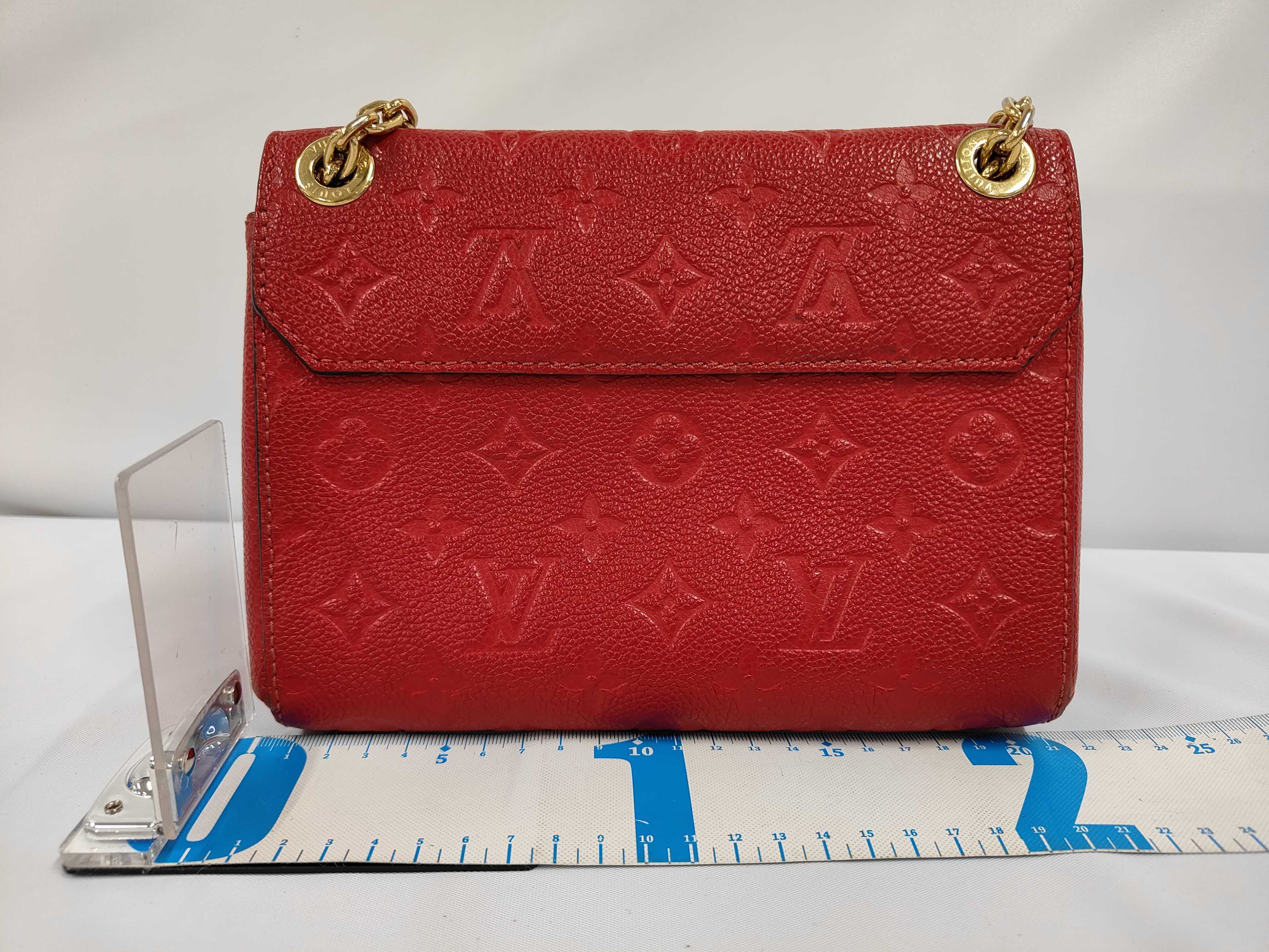 Monogram Empreinte Vavin BB Scarlet M44554 TR5109 RFID verified shoulder bag — view 2