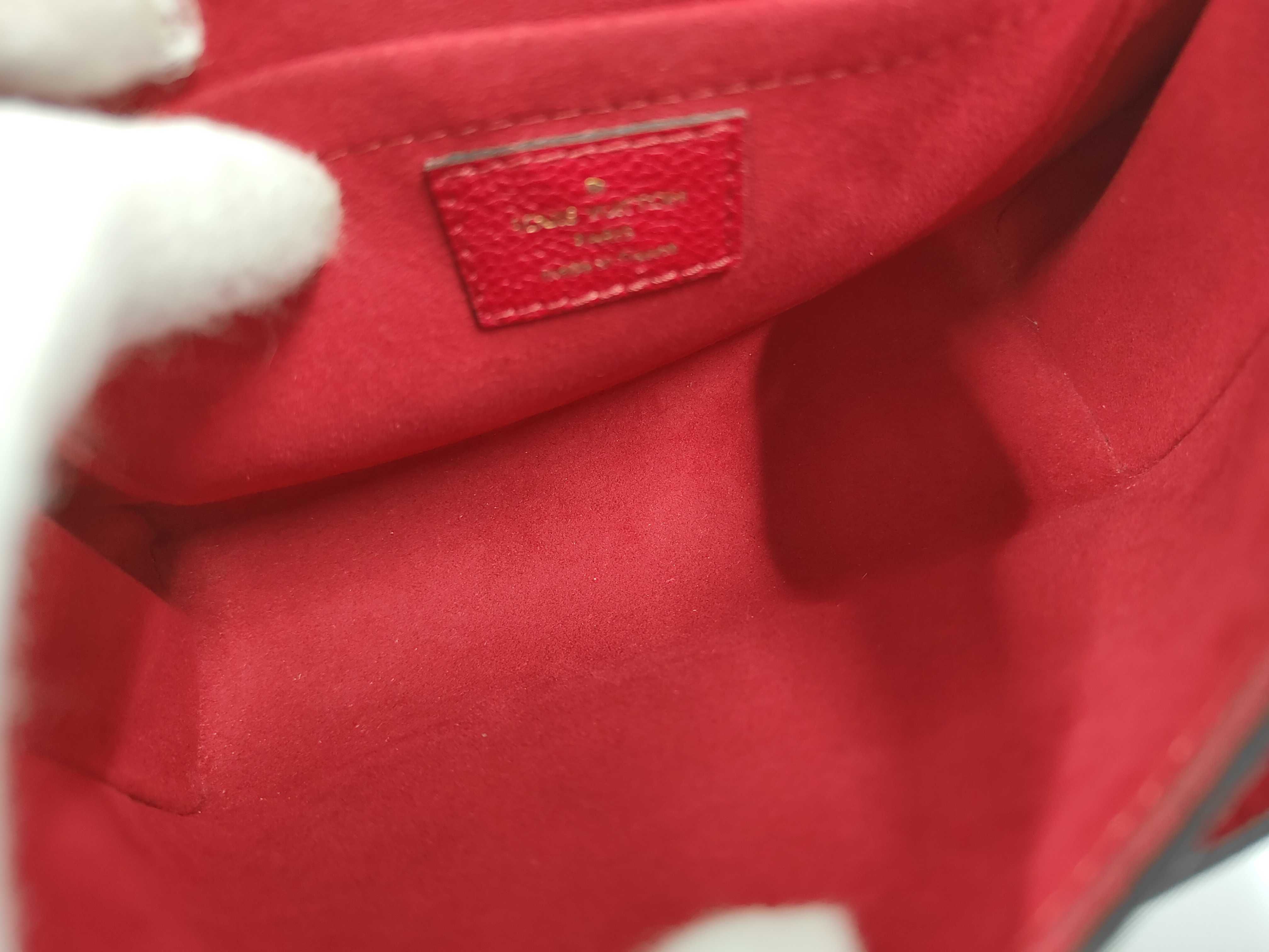Monogram Empreinte Vavin BB Scarlet M44554 TR5109 RFID verified shoulder bag — view 9