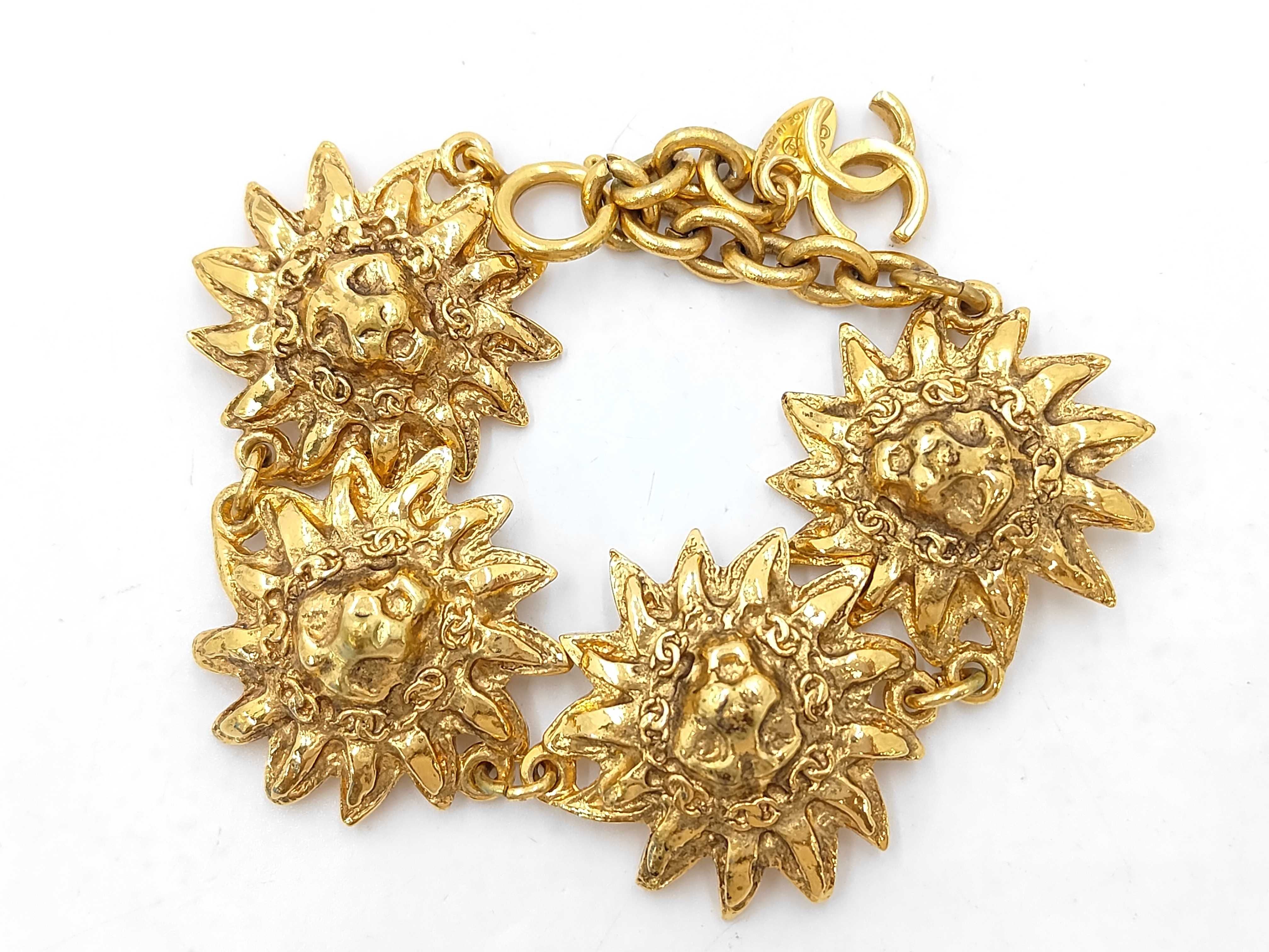 Coco Mark Lion Motif Bracelet (with markings) Bracelet/Bangle — view 2