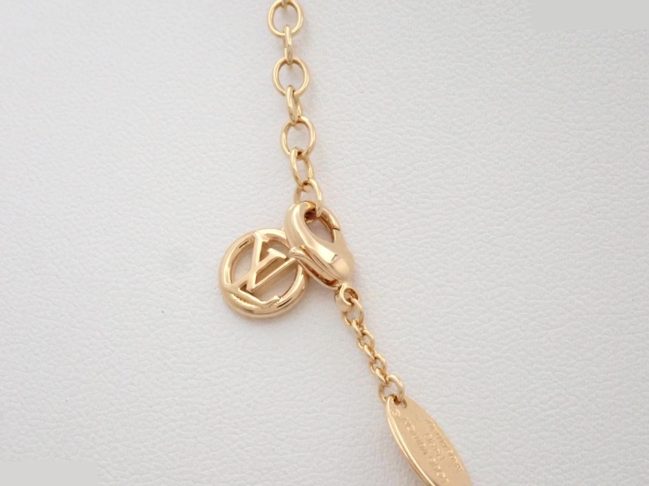 Louisa necklace, unused, stored, gold, neck circumference approximately 46cm — view 2