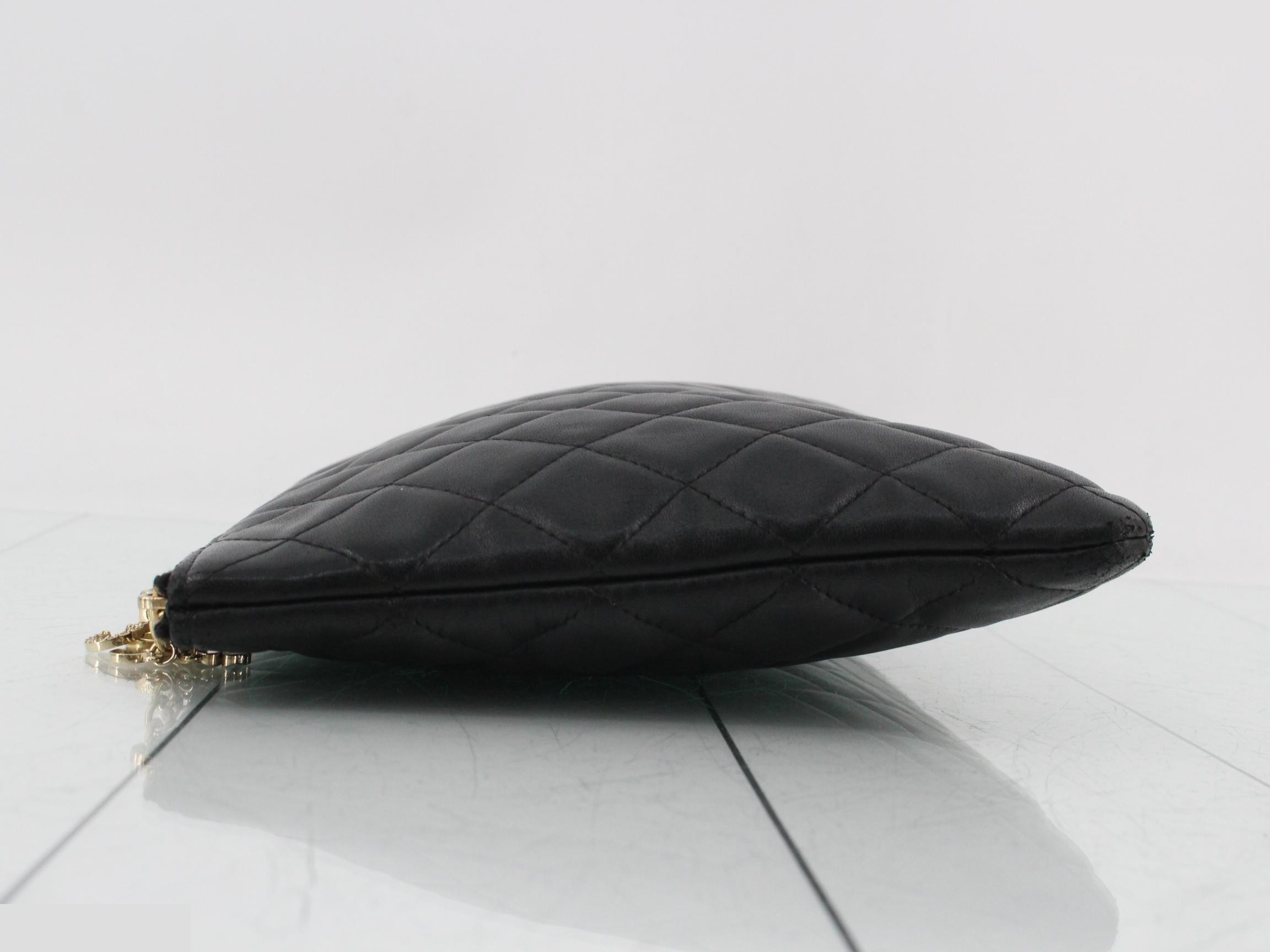 Matelassé Lambskin Second Bag with Seal Card — view 4
