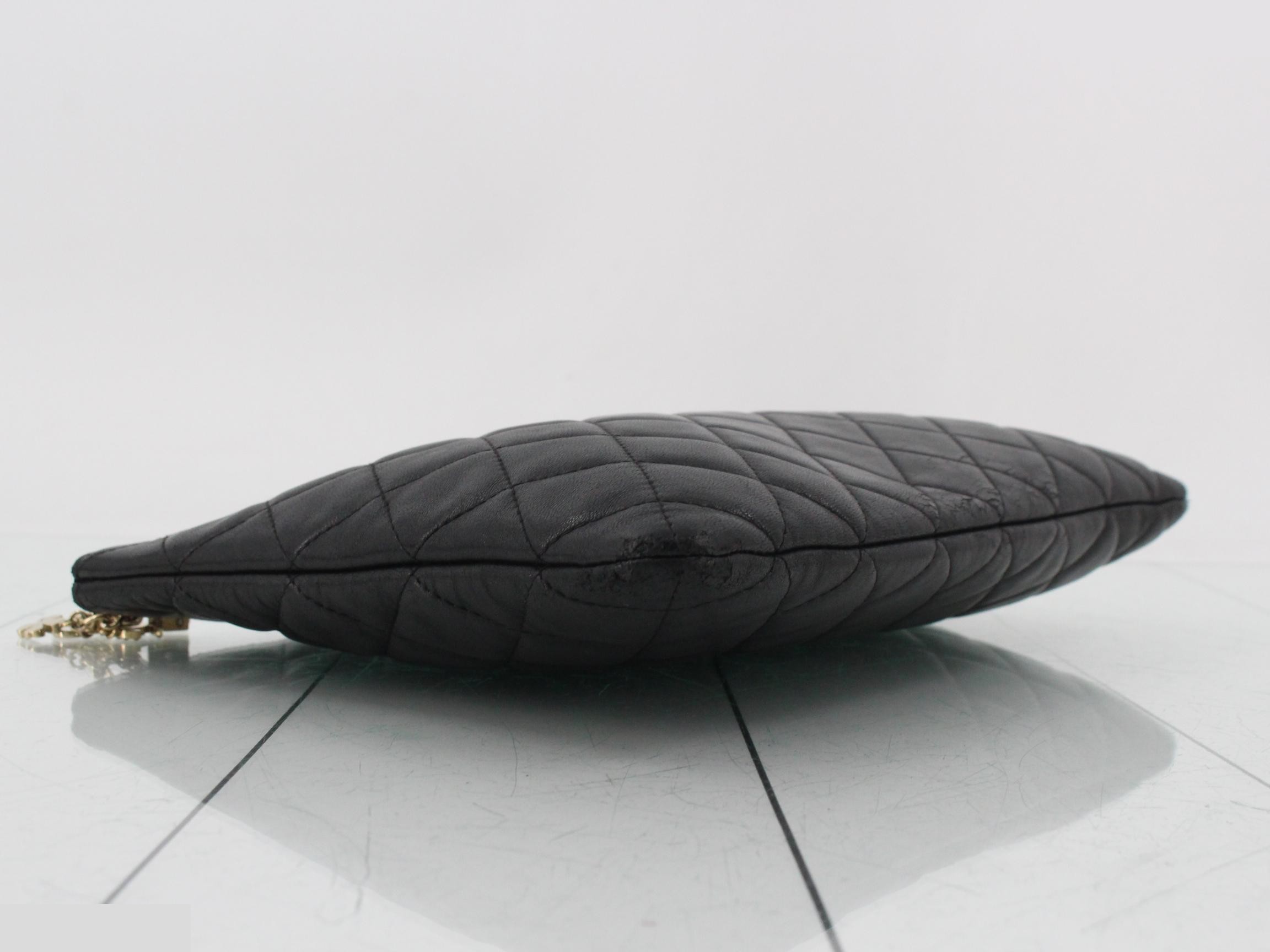 Matelassé Lambskin Second Bag with Seal Card — view 5