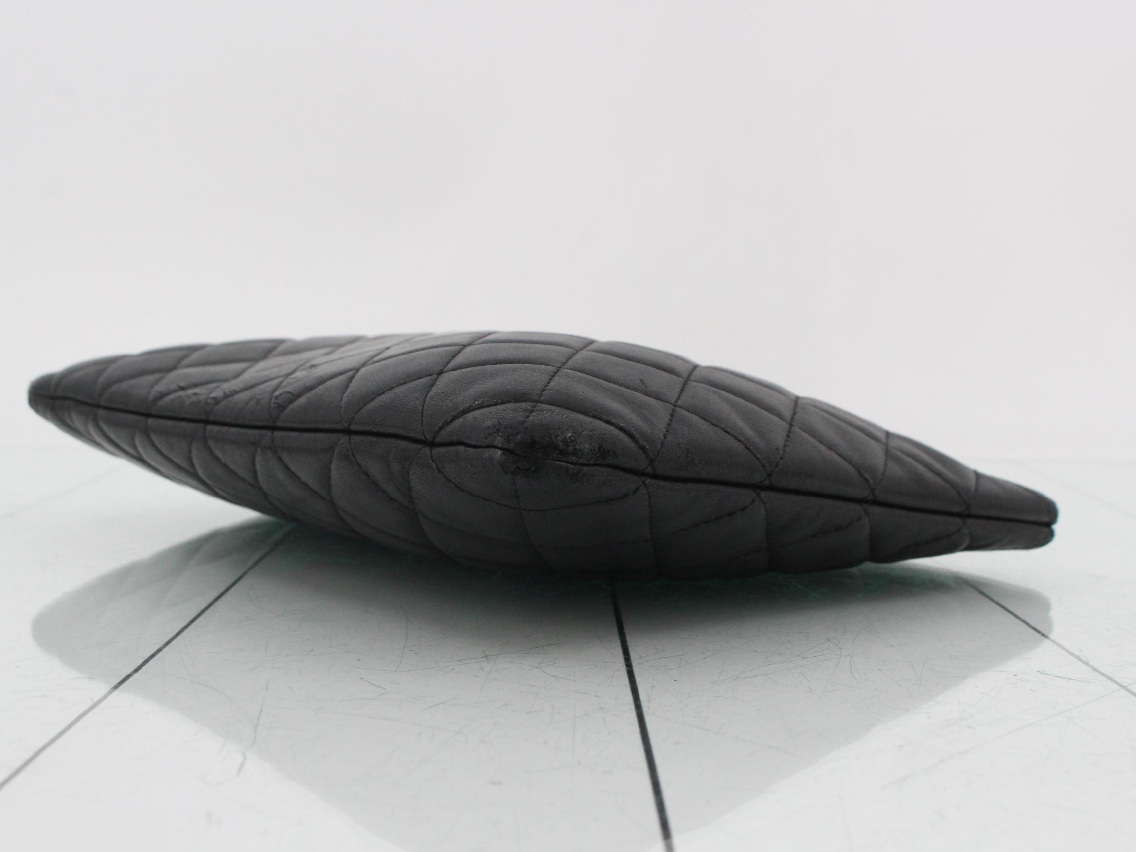Matelassé Lambskin Second Bag with Seal Card — view 6
