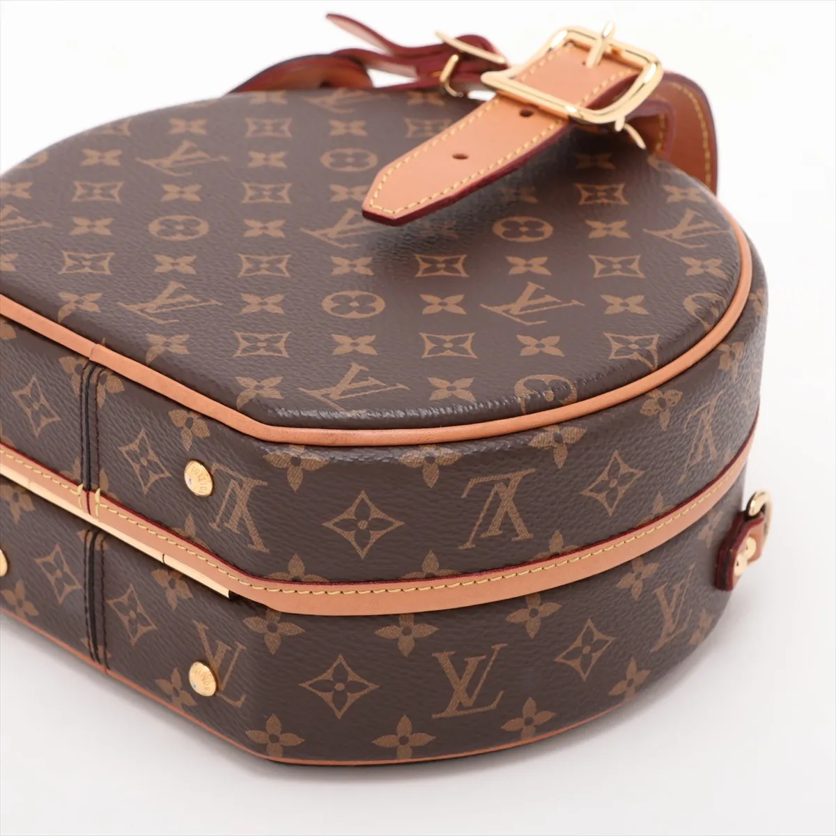 Monogram Petite Boite Chapeau M43514 PL2149 Brown (RFID detected) — view 3