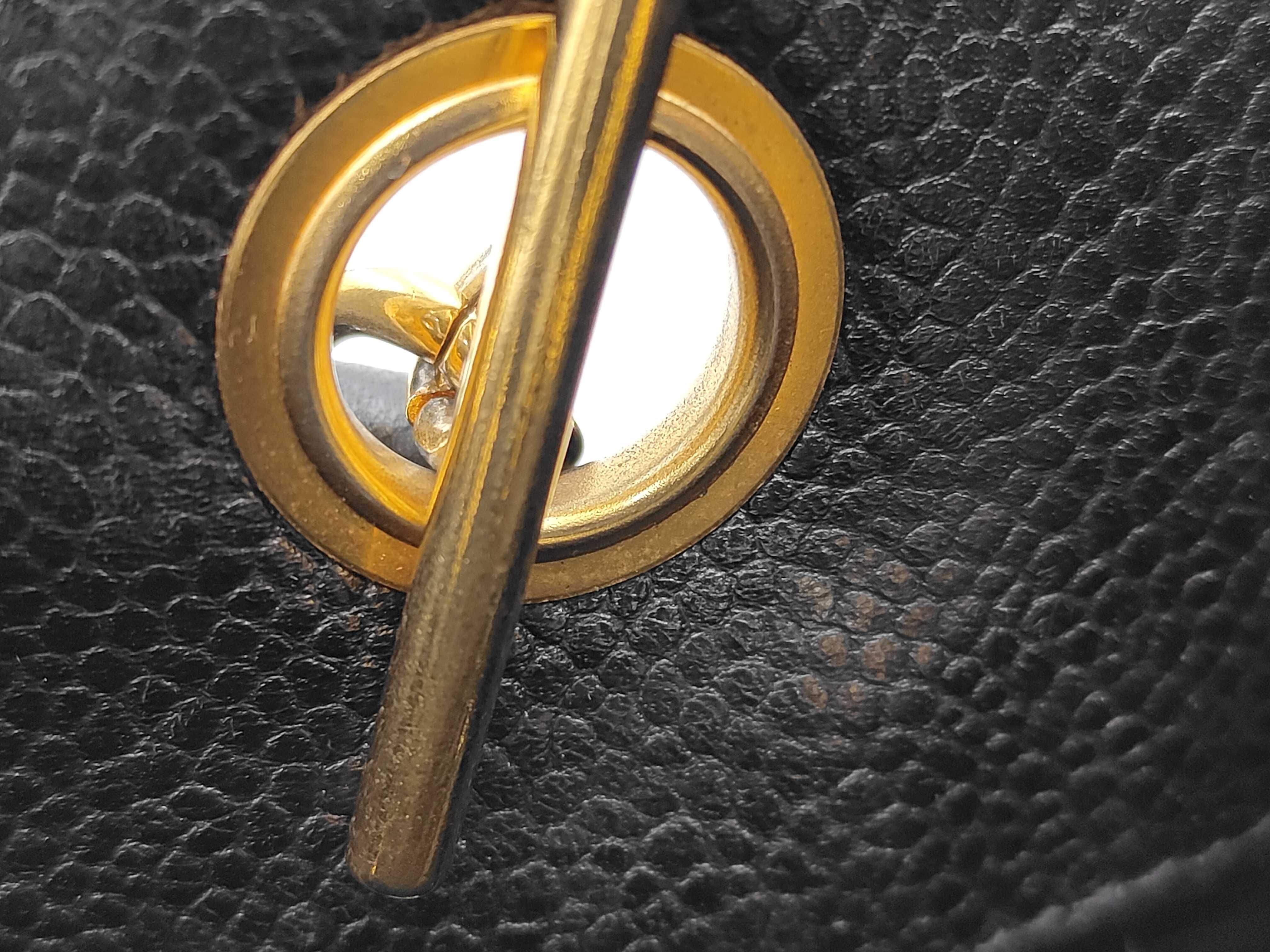 Caviar Skin Triple Coco Chain Tote Bag, Black Tote Bag — view 12