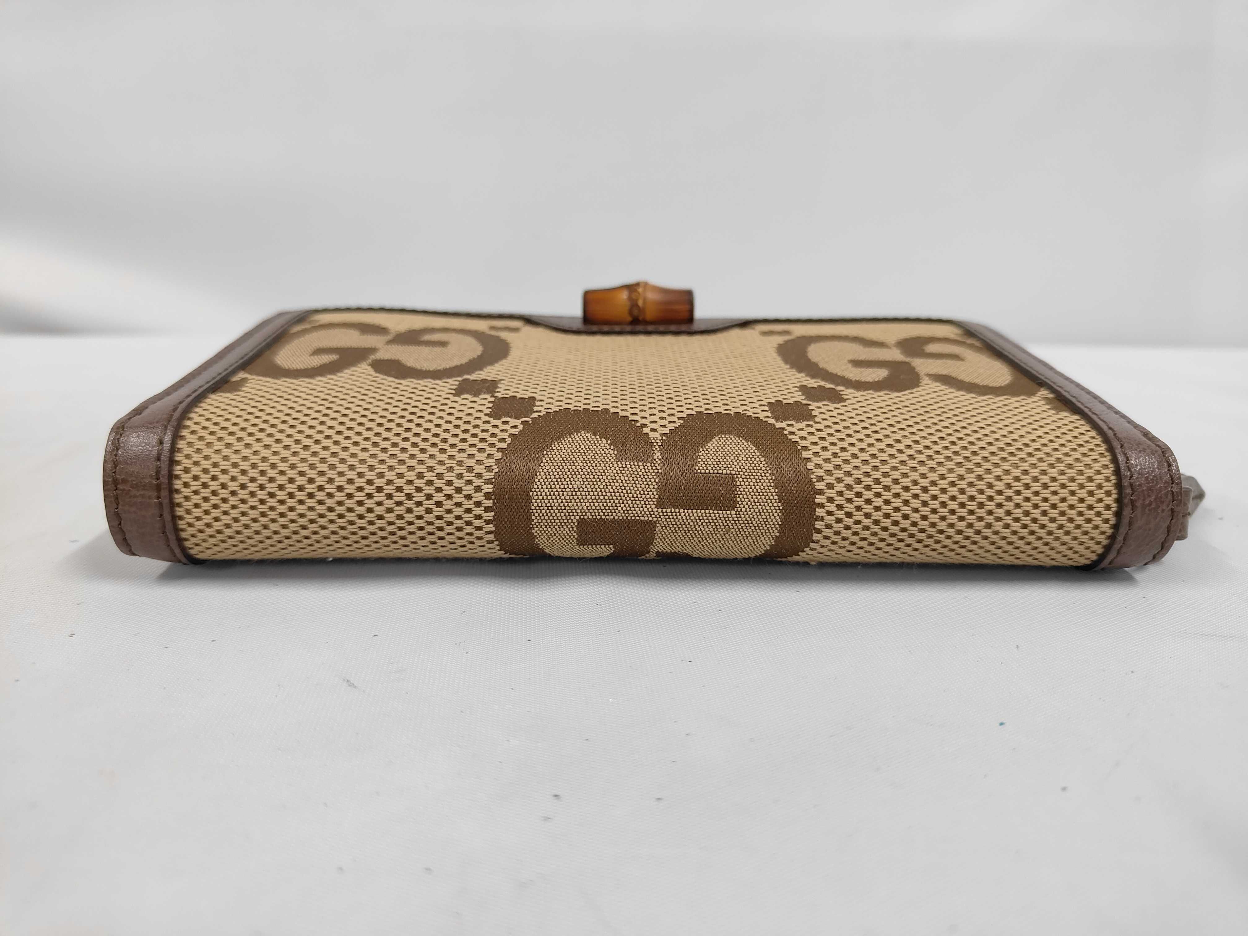 Diana Jumbo GG Continental Wallet 658634 Bamboo Wallet — view 3