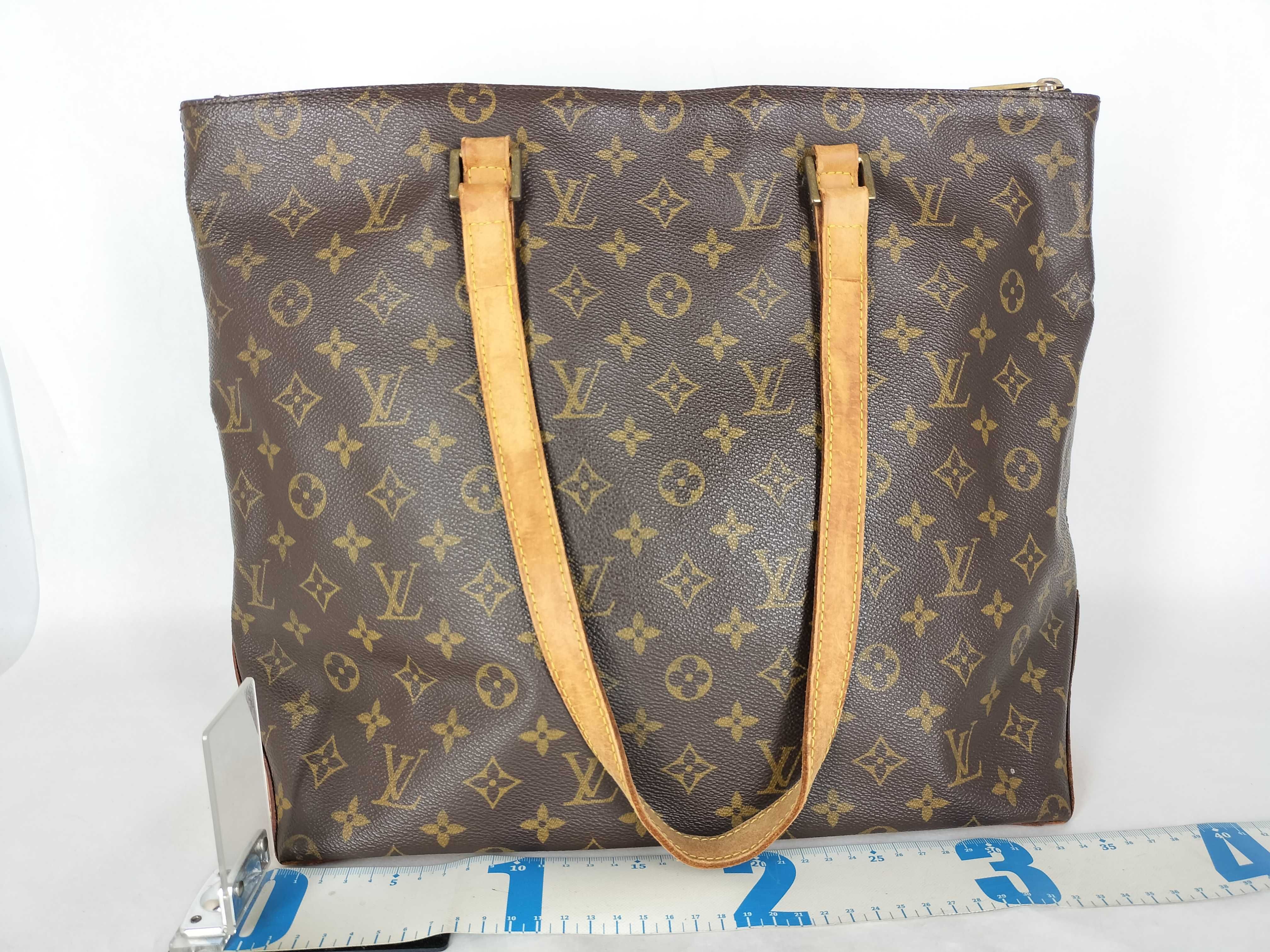Monogram Vuitton Cabas Mezzo Tote Bag — view 2