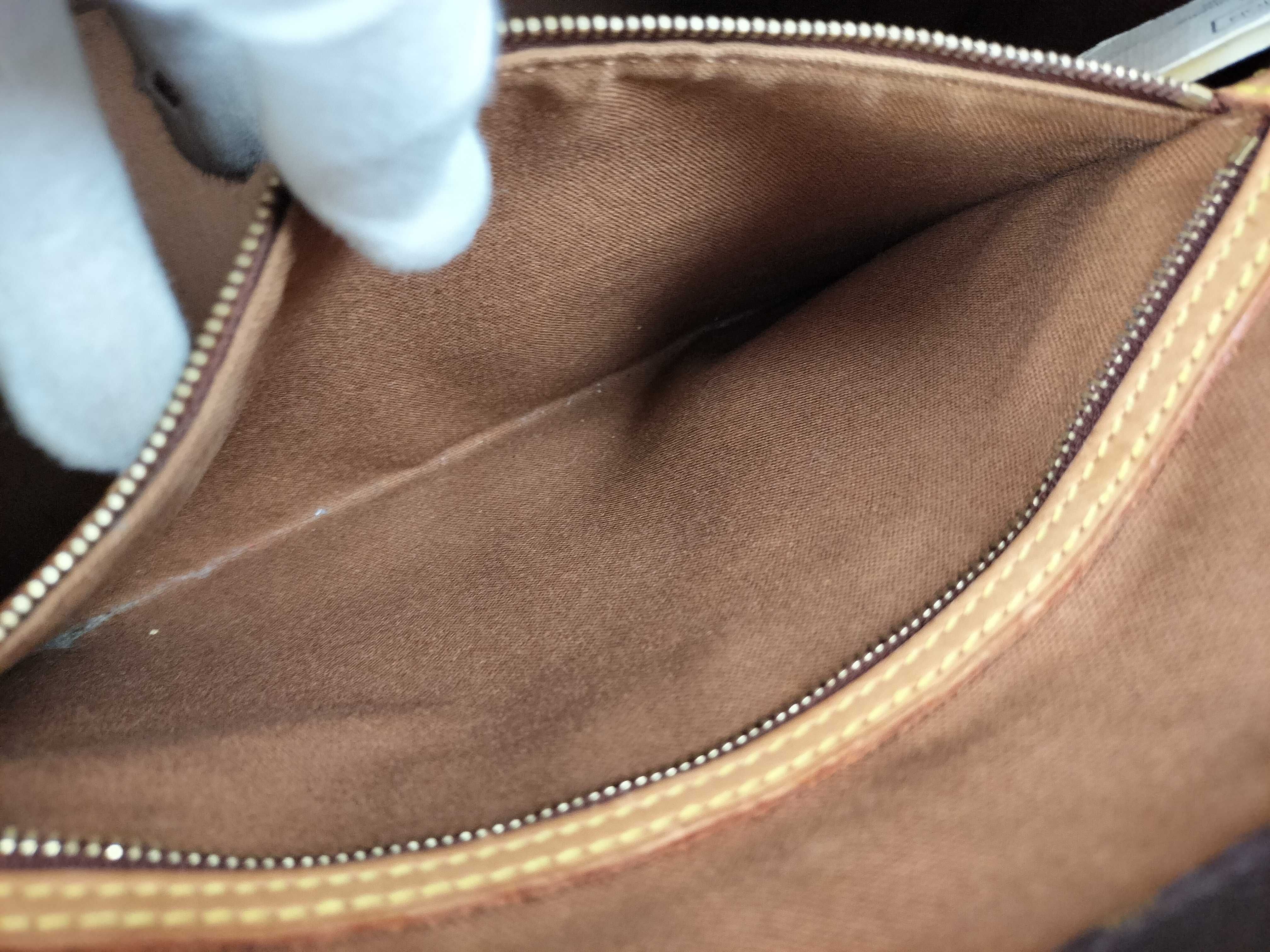 Monogram Vuitton Cabas Mezzo Tote Bag — view 11