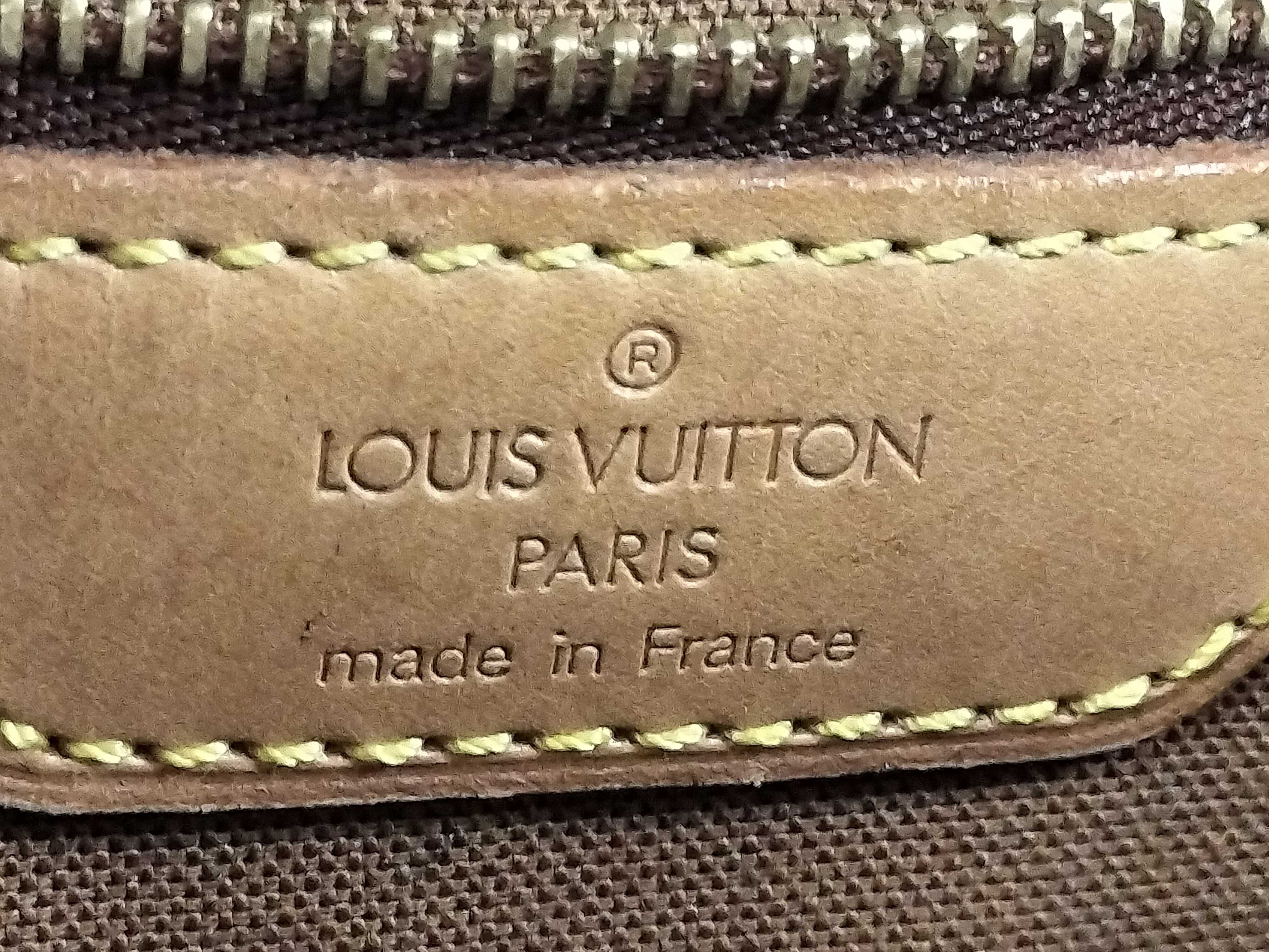 Monogram Vuitton Cabas Mezzo Tote Bag — view 12