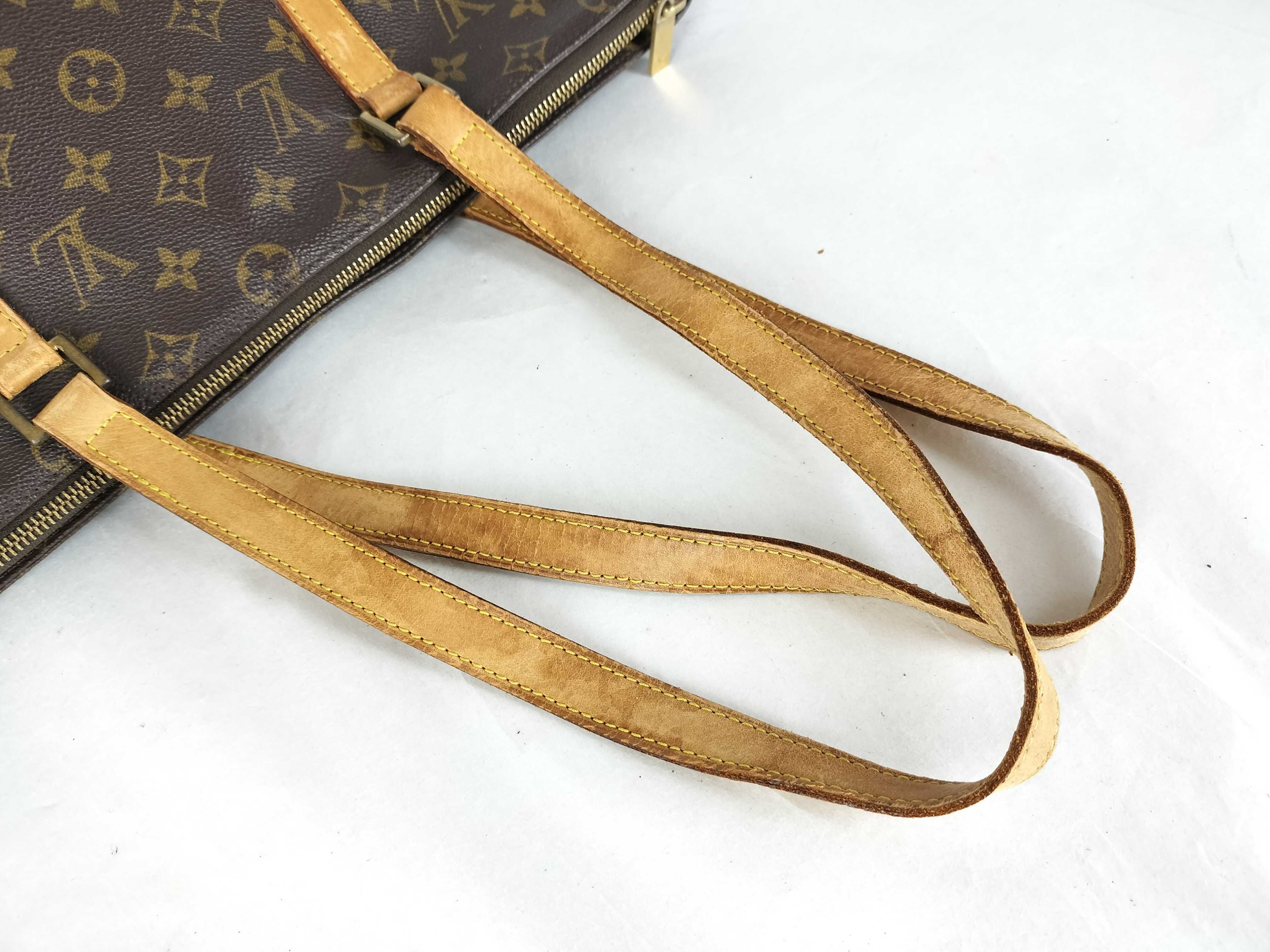 Monogram Vuitton Cabas Mezzo Tote Bag — view 3