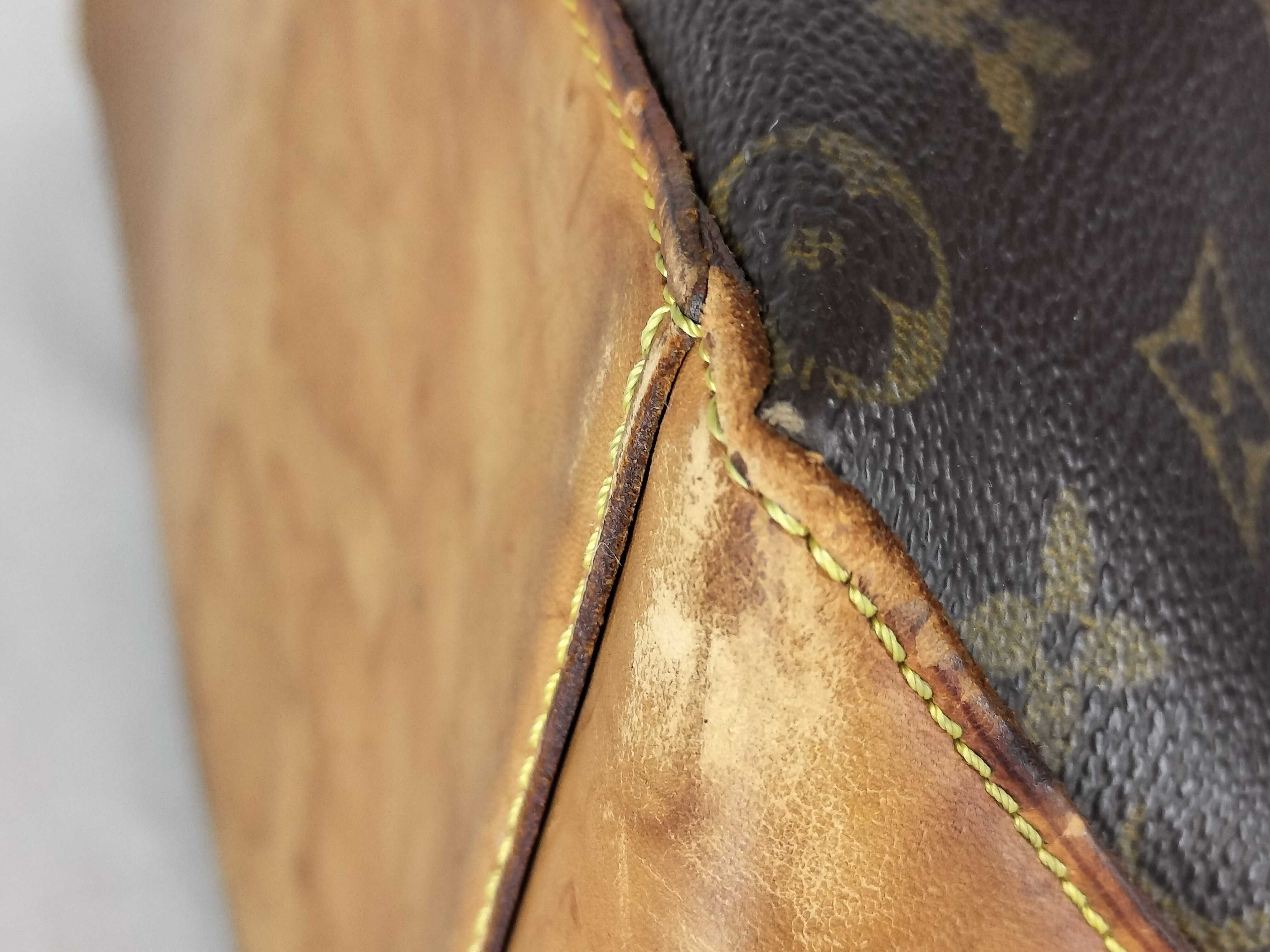 Monogram Vuitton Cabas Mezzo Tote Bag — view 7