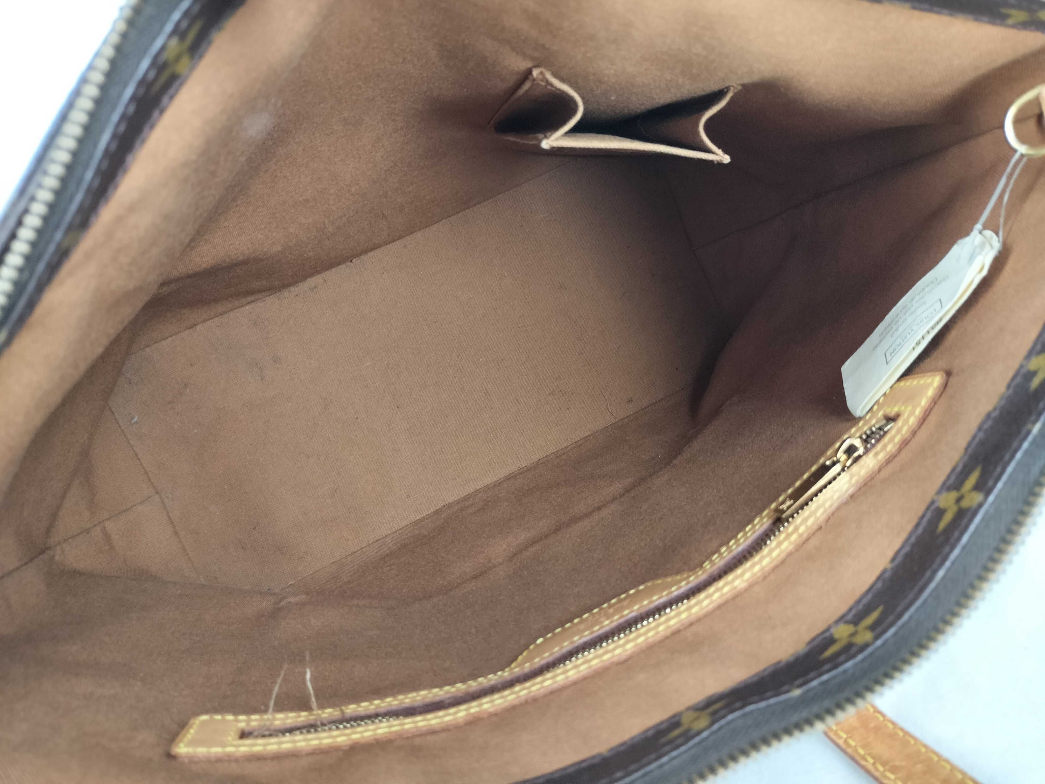 Monogram Vuitton Cabas Mezzo Tote Bag — view 10