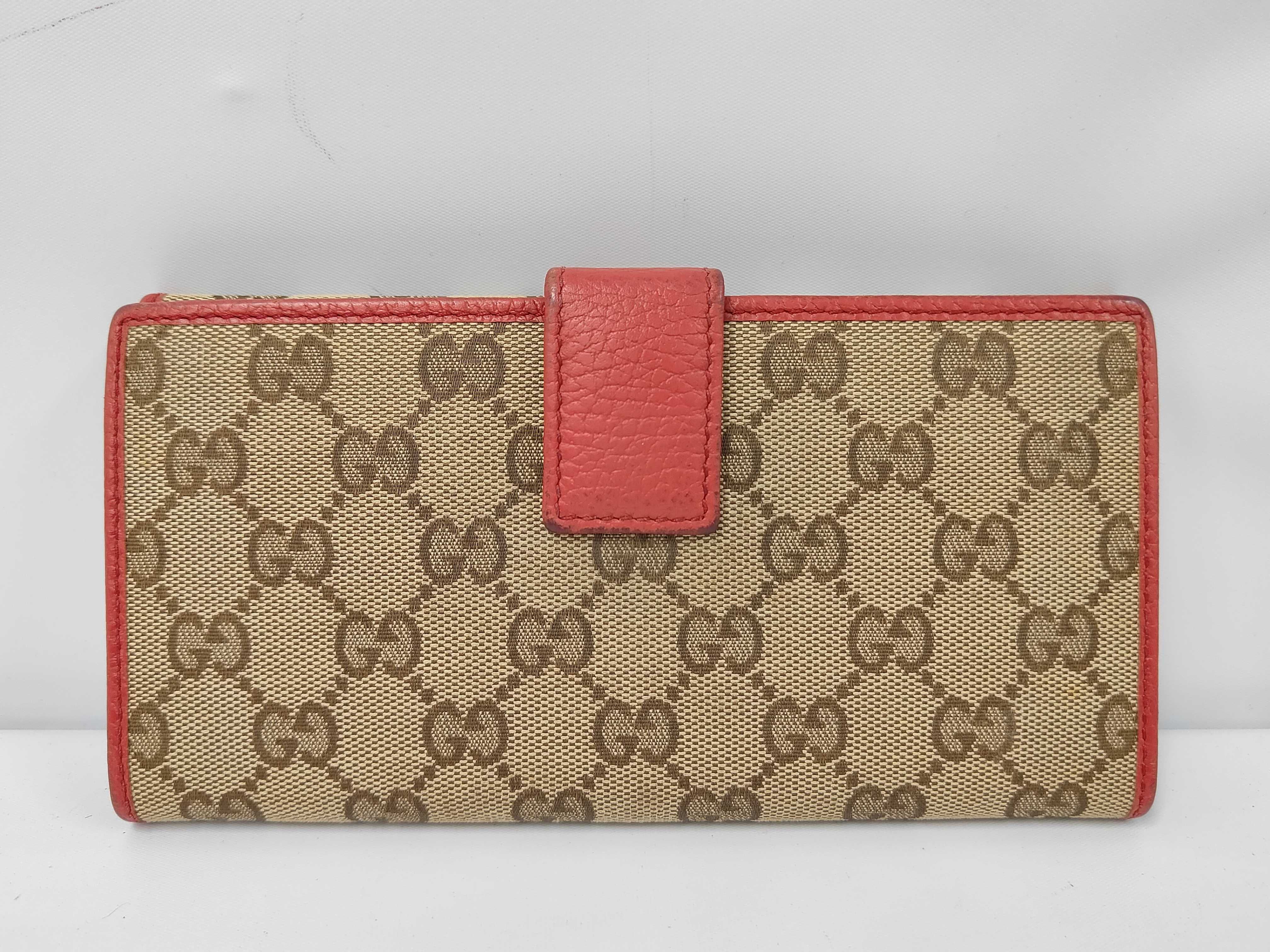 Long Wallet GG Canvas Wallet