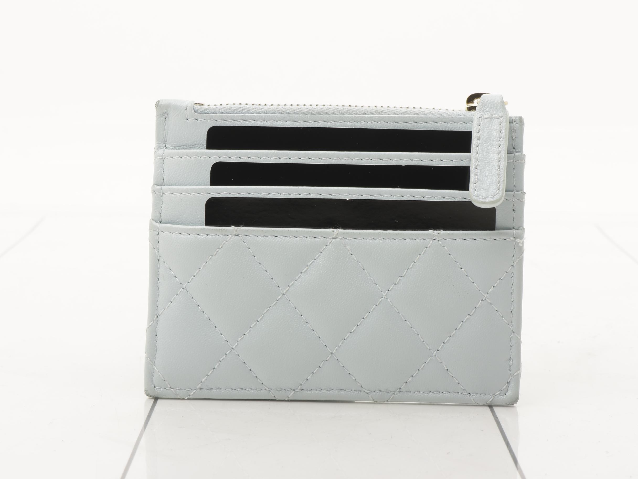 Lambskin coin case — view 2