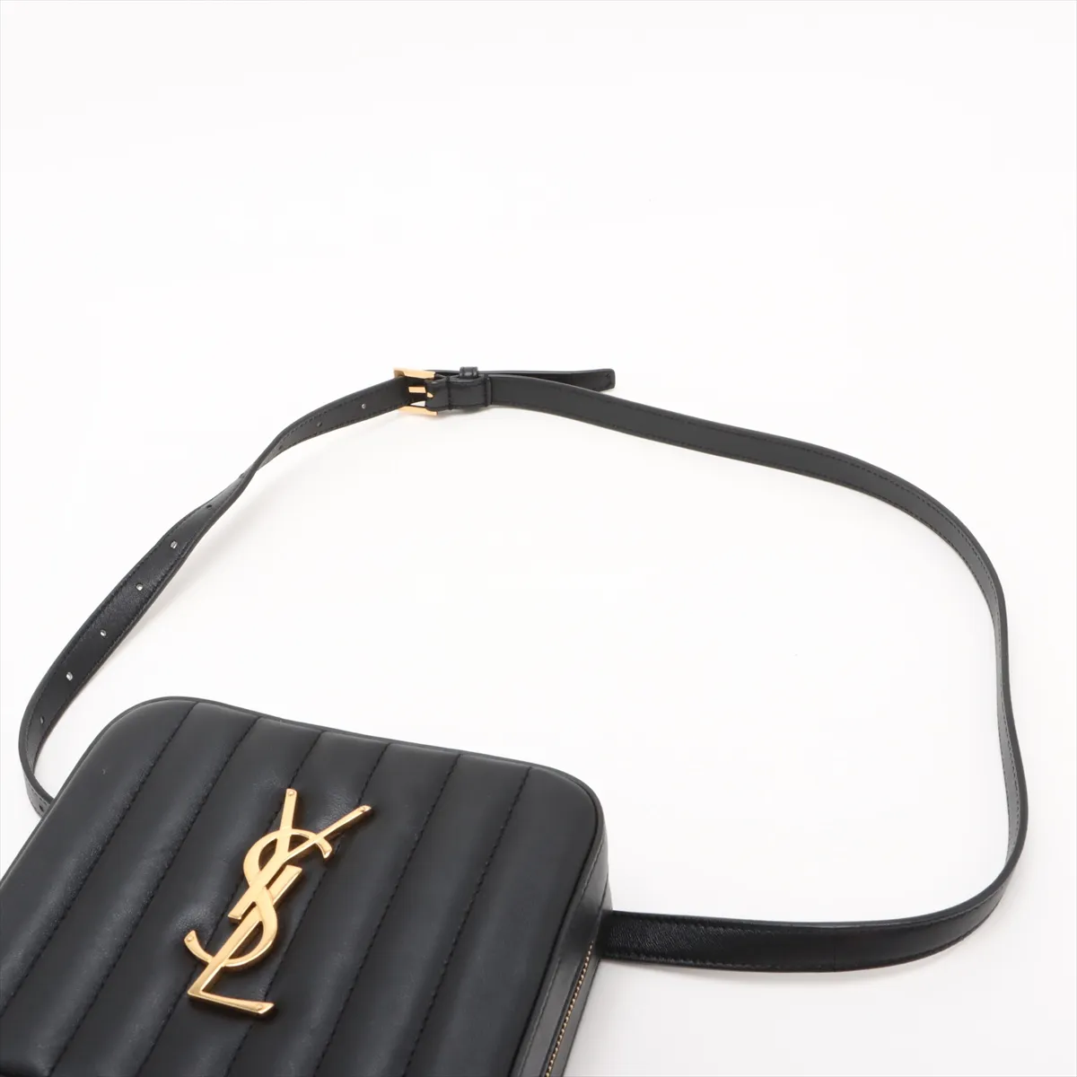 Vicky Leather Belt Bag Black 557574 — view 5