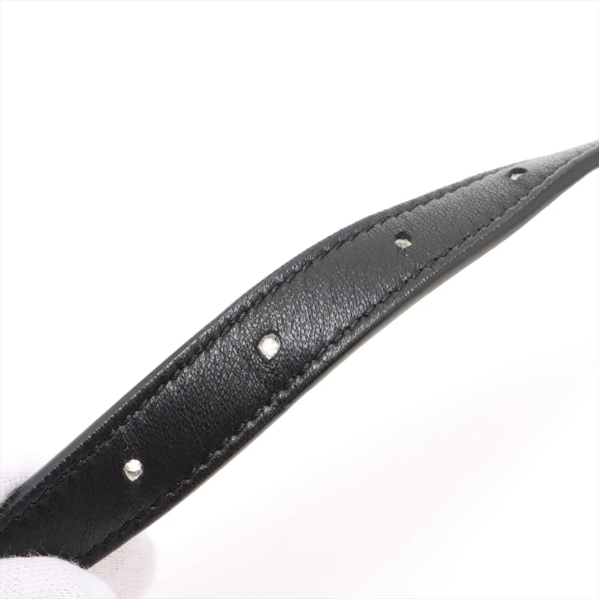 Vicky Leather Belt Bag Black 557574 — view 9