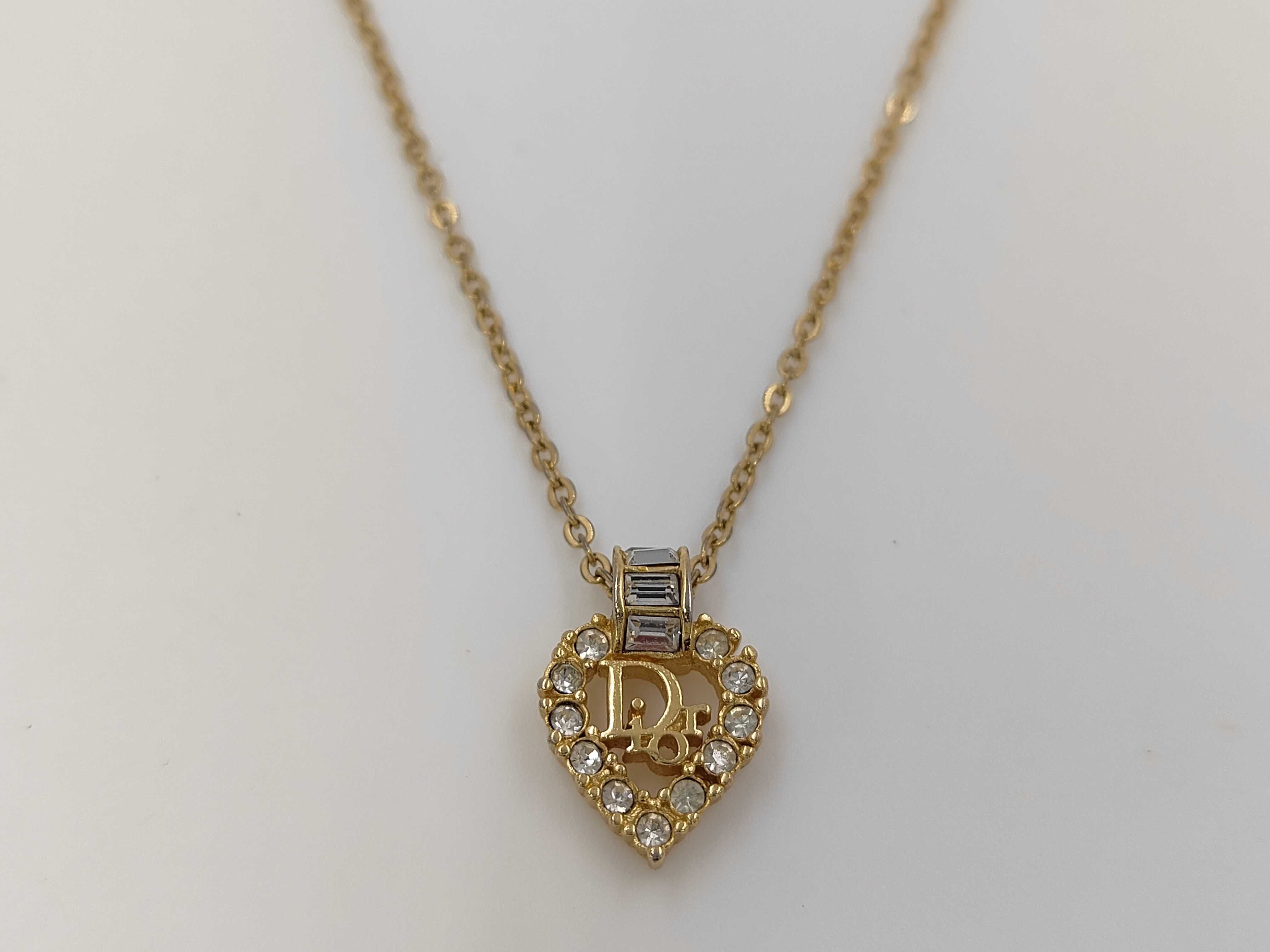 Trotter Rhinestone Heart Necklace
