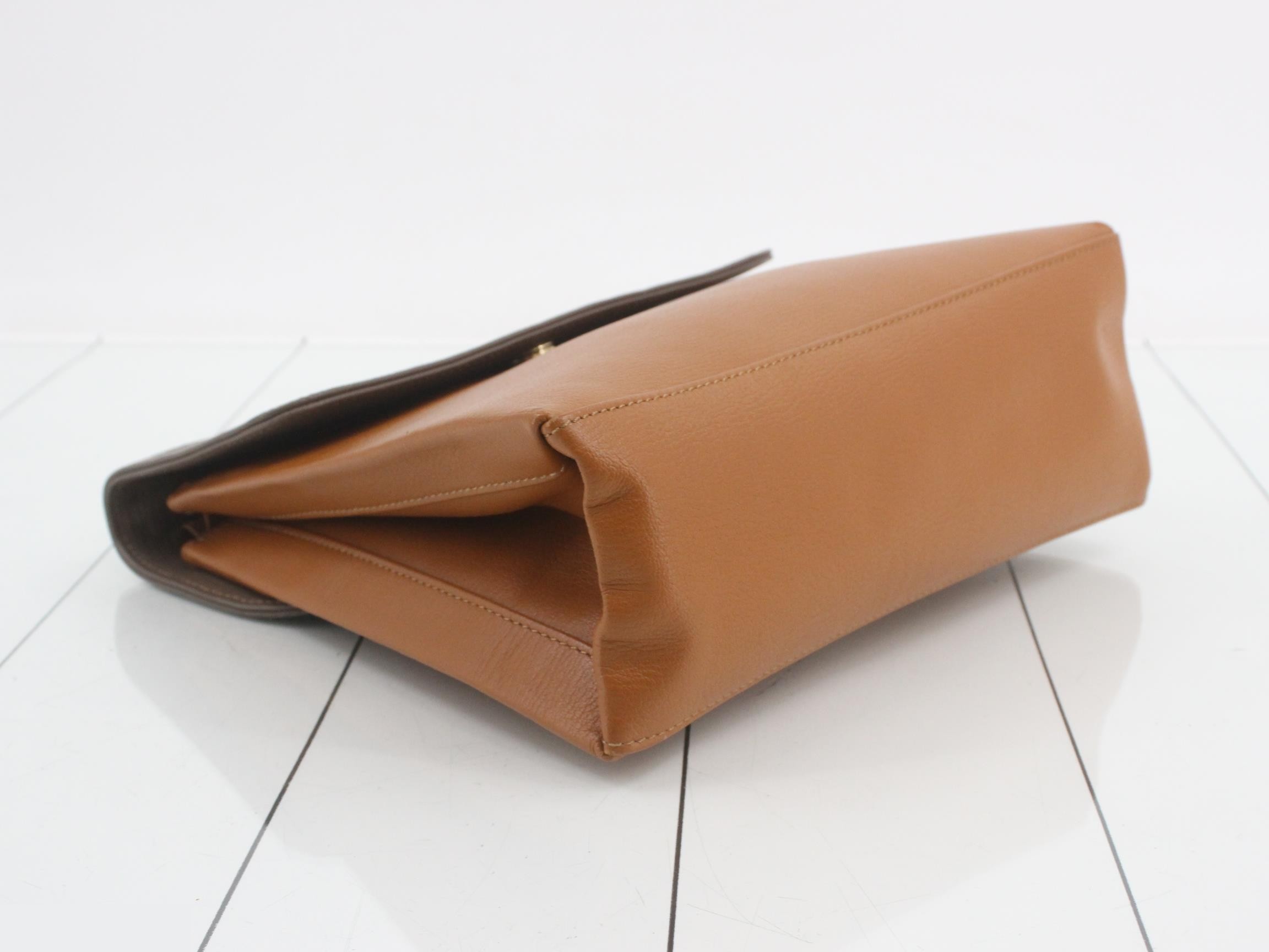 Velázquez 2-Way Handbag, Leather, Brown — view 5