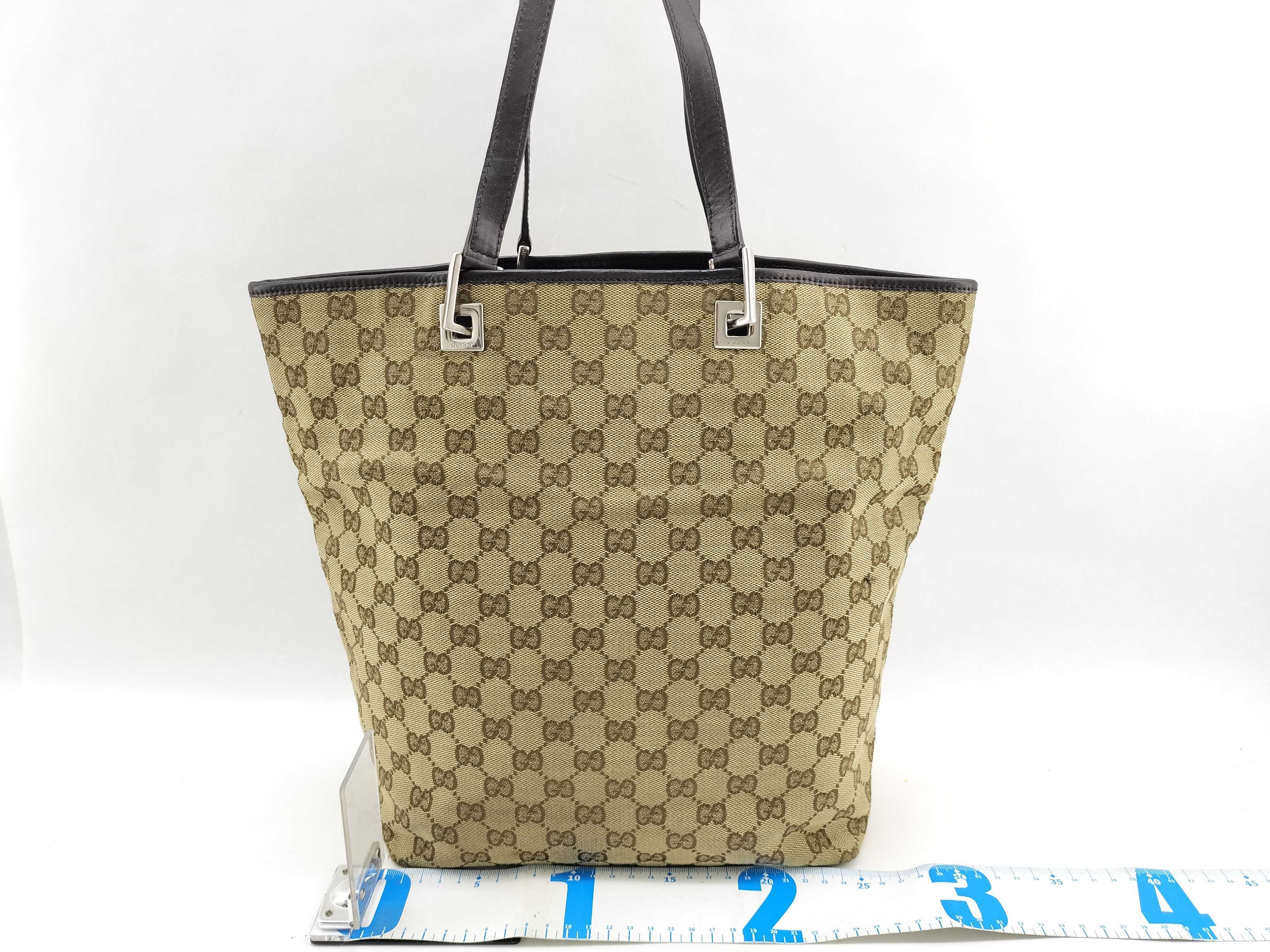 GG Canvas Bucket Tote Bag — view 2