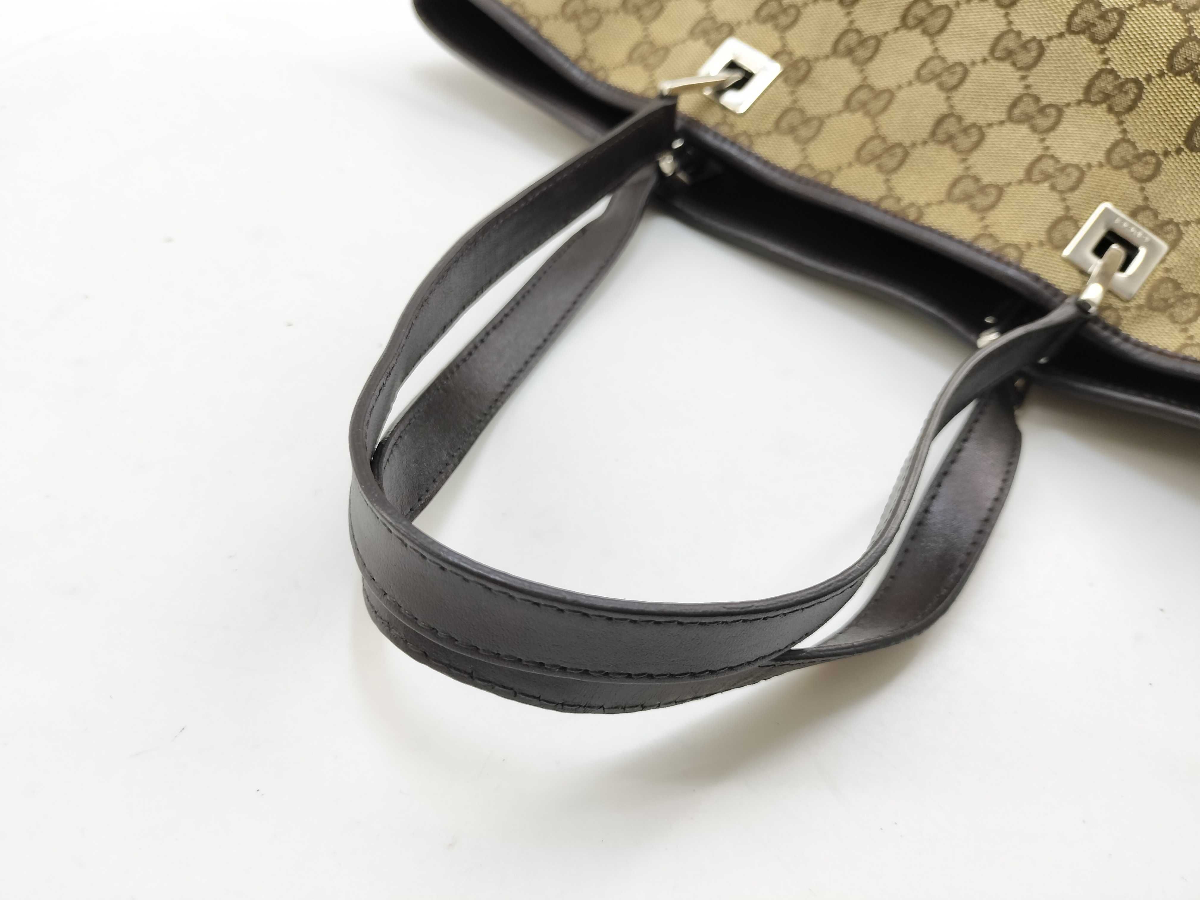 GG Canvas Bucket Tote Bag — view 9