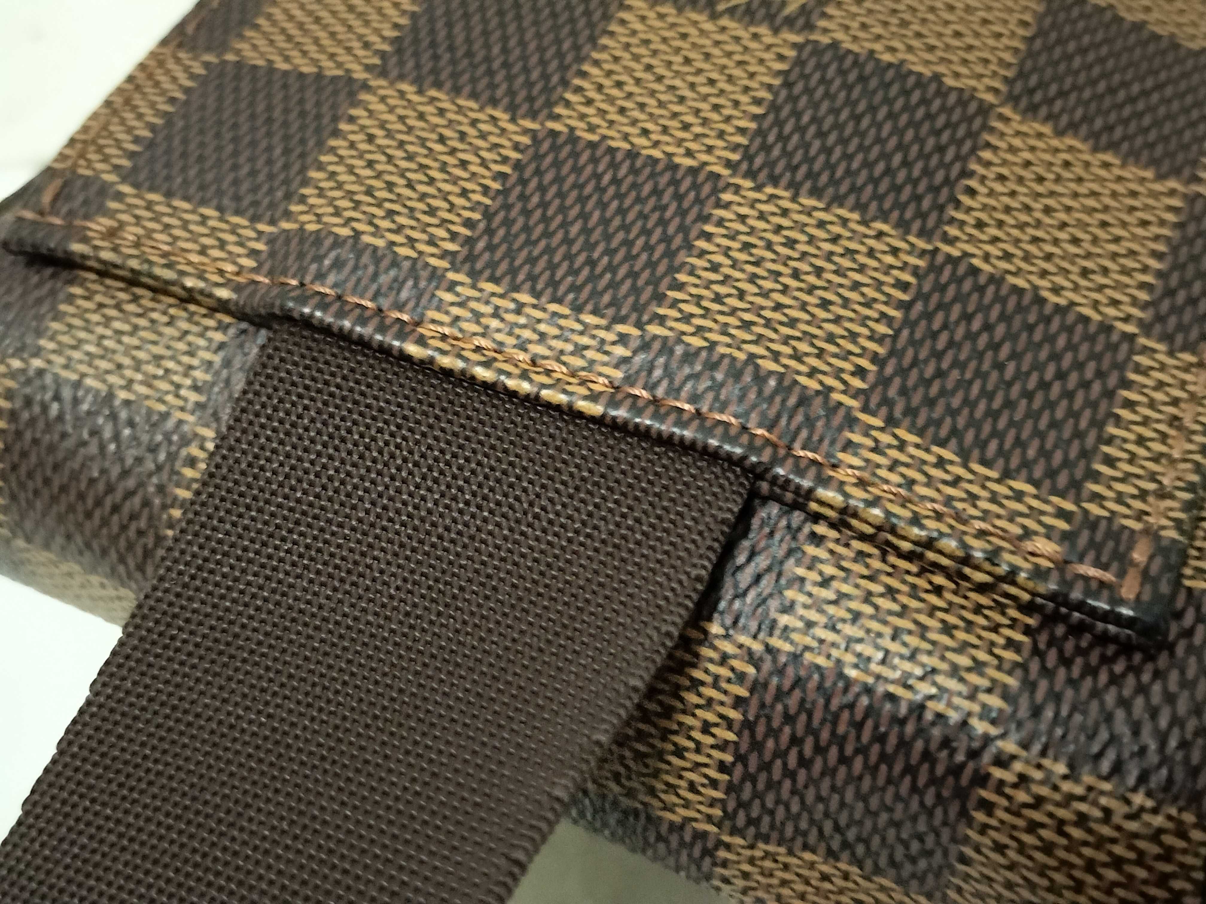 Damier Geronimos N51994 CA1014 Brown Shoulder Bag — view 5