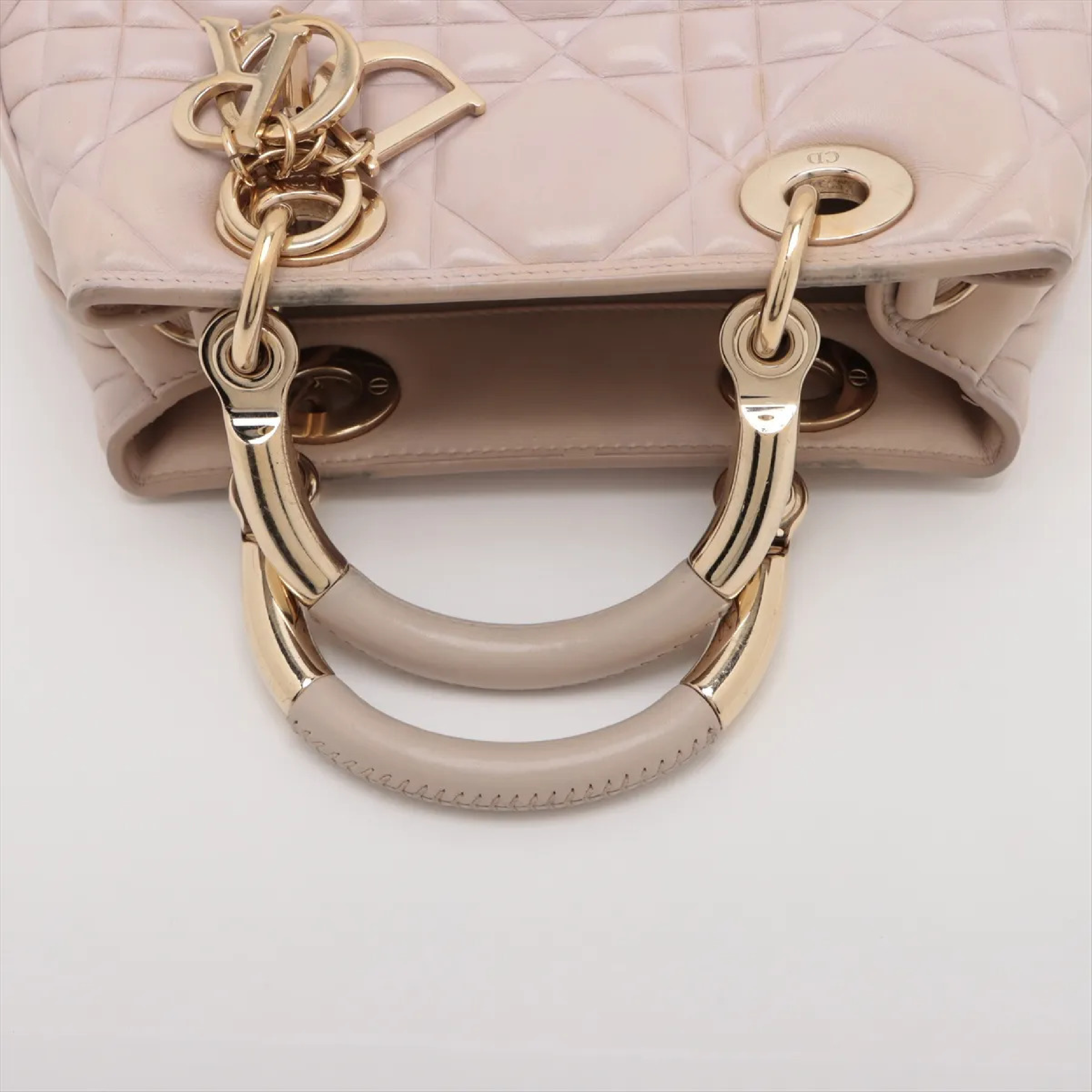 Macro Cannage Lady 95.22 Leather 2-Way Handbag — view 3