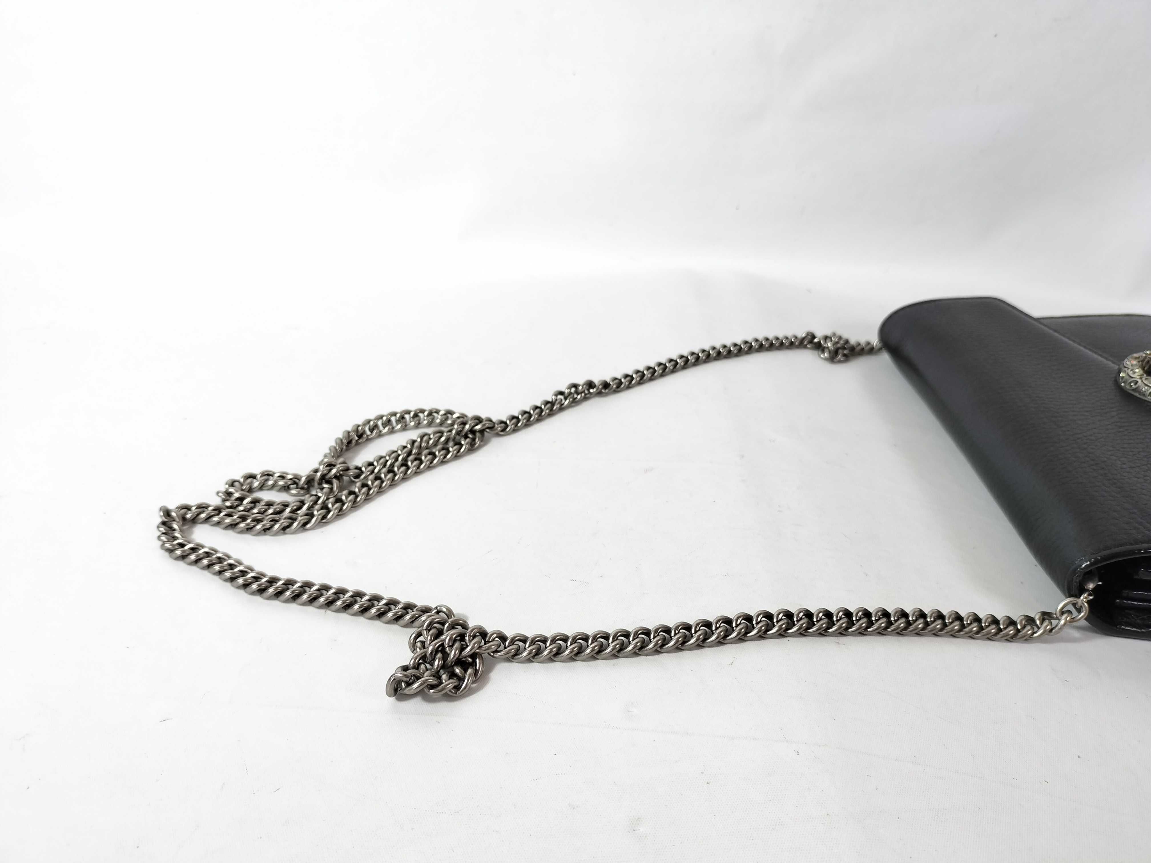 Dionysus Mini Chain Shoulder Bag Black 401231 Shoulder Bag — view 3