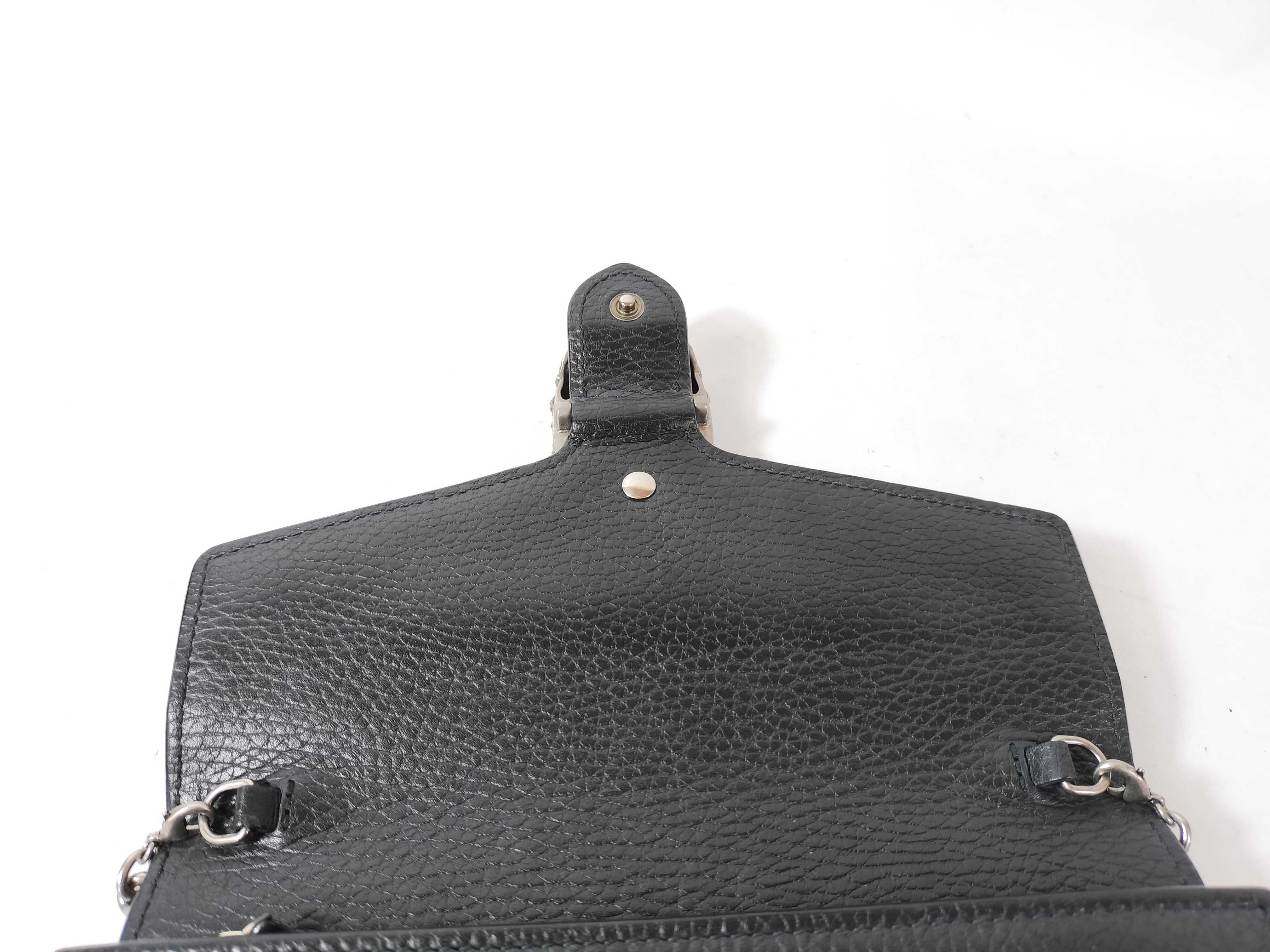 Dionysus Mini Chain Shoulder Bag Black 401231 Shoulder Bag — view 8