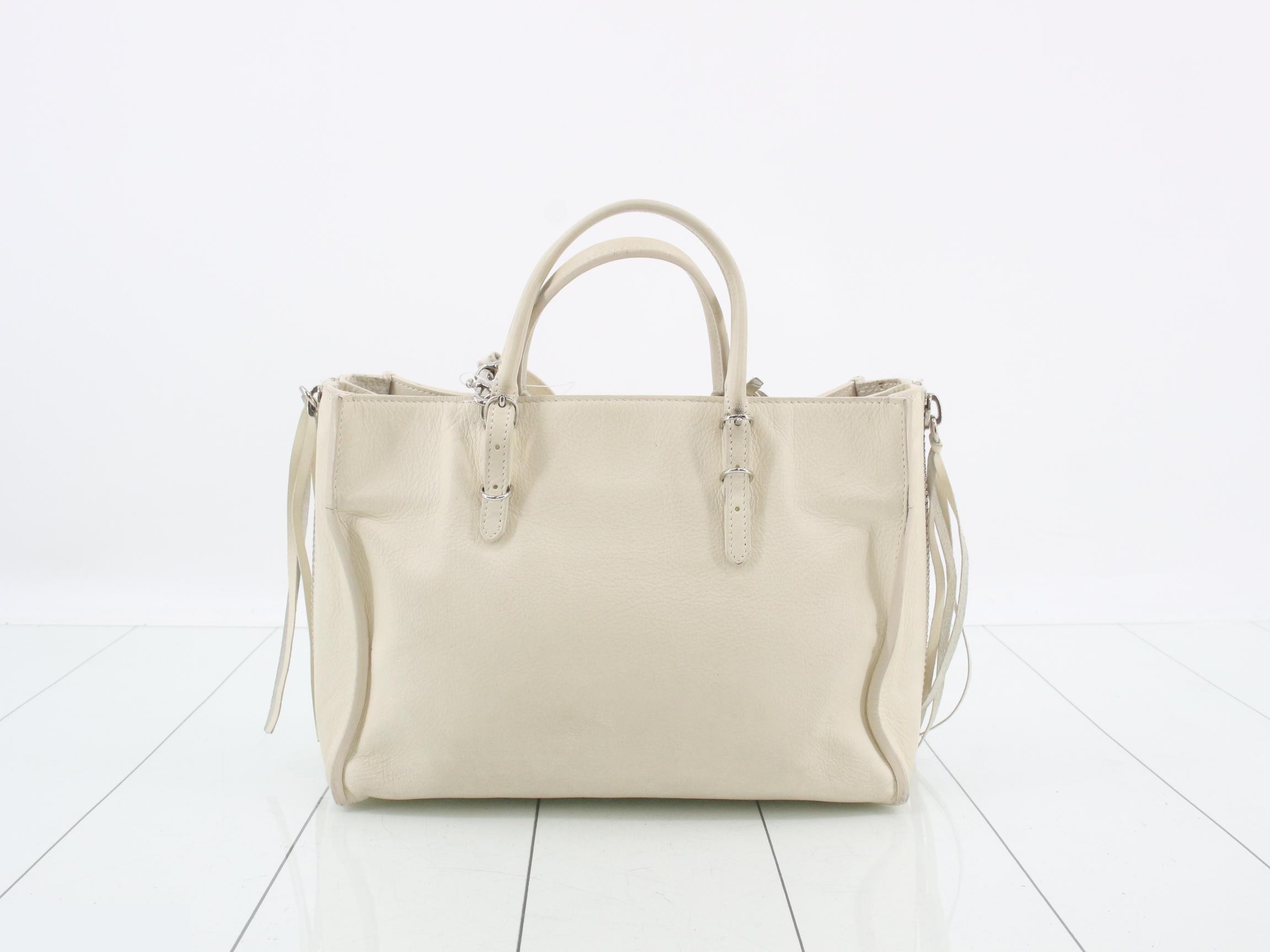 2-Way Bag, Paper, Ivory, Leather — view 2