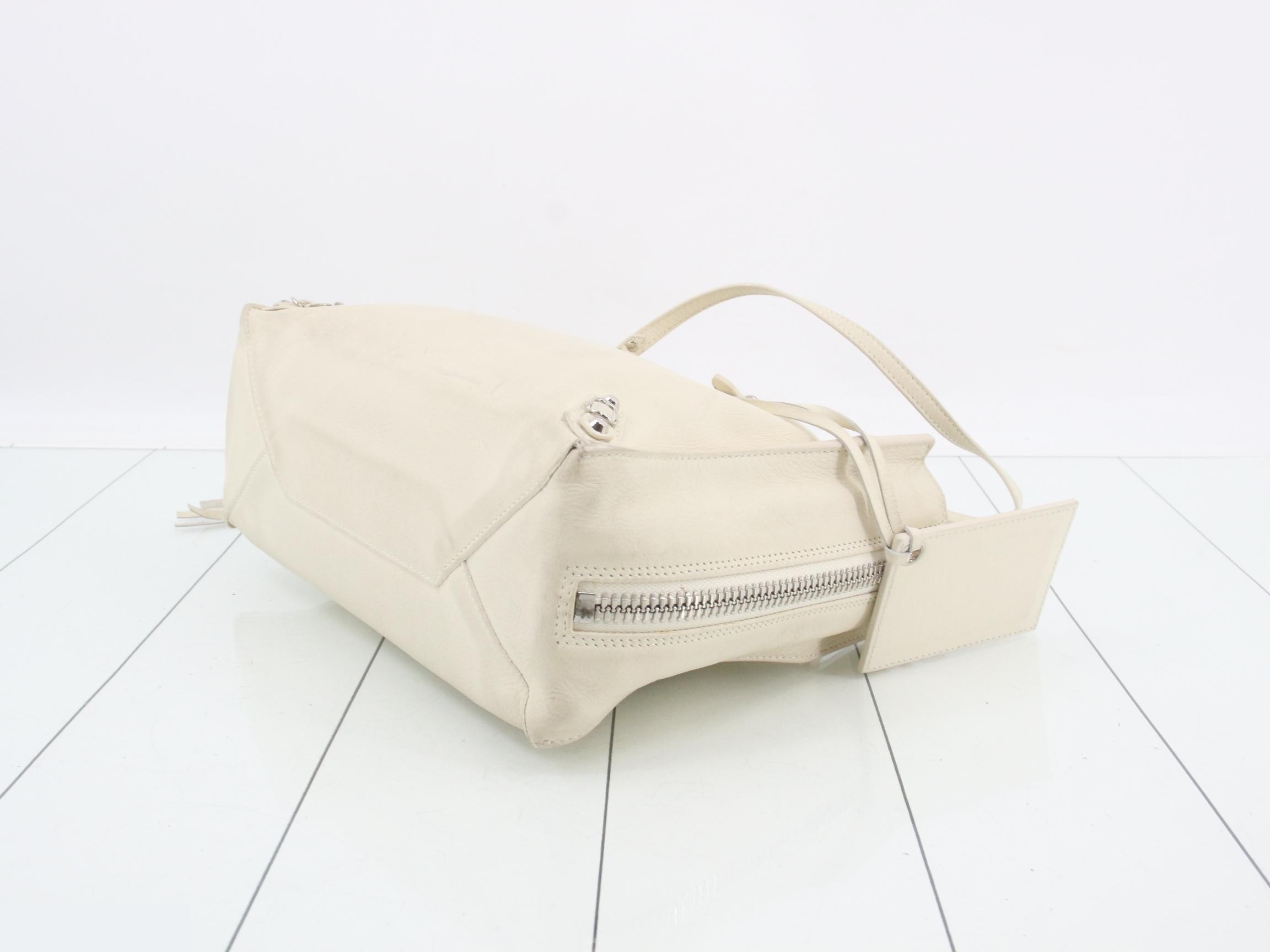 2-Way Bag, Paper, Ivory, Leather — view 6