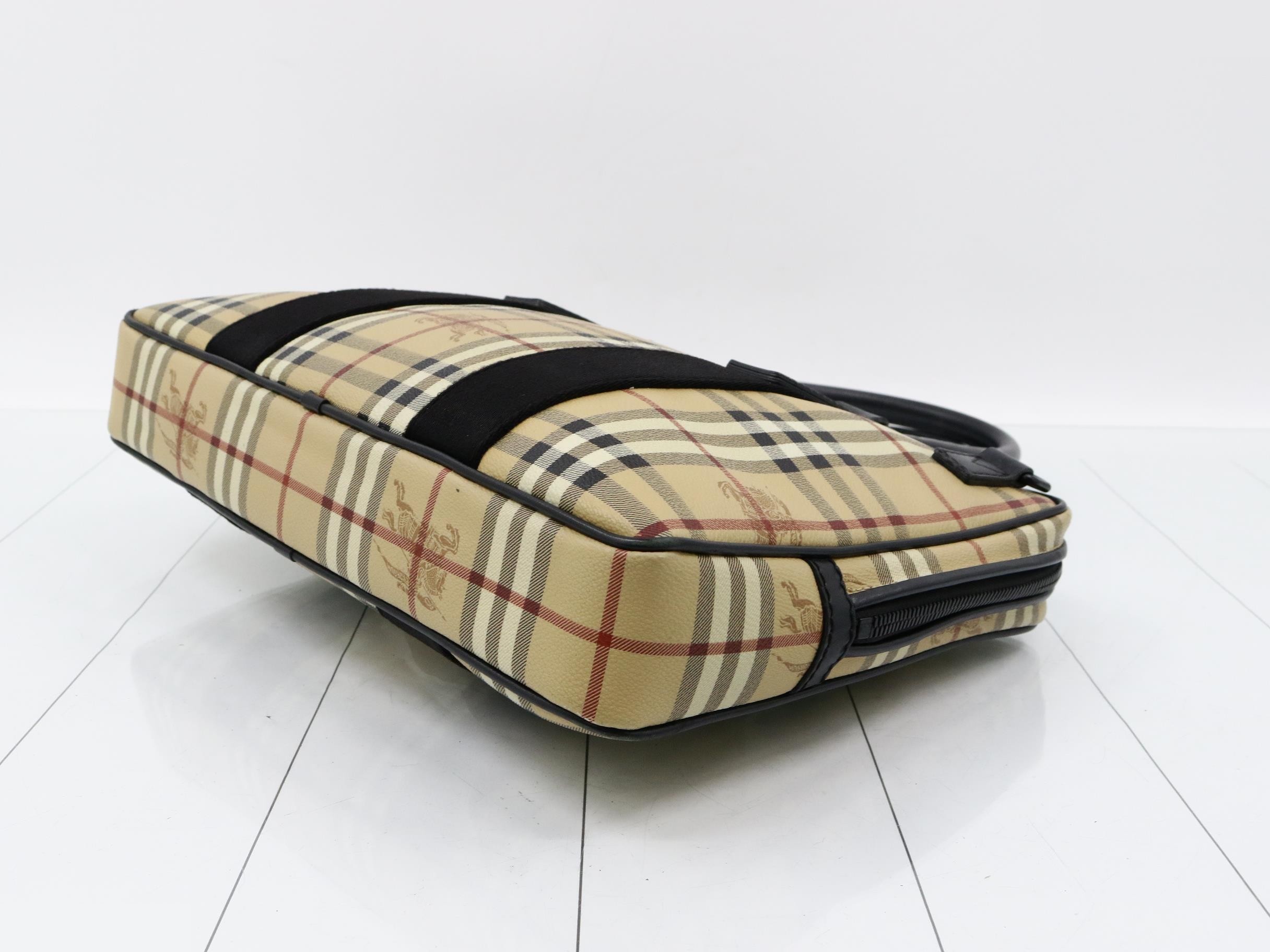 Nova Check PVC Business Bag — view 6