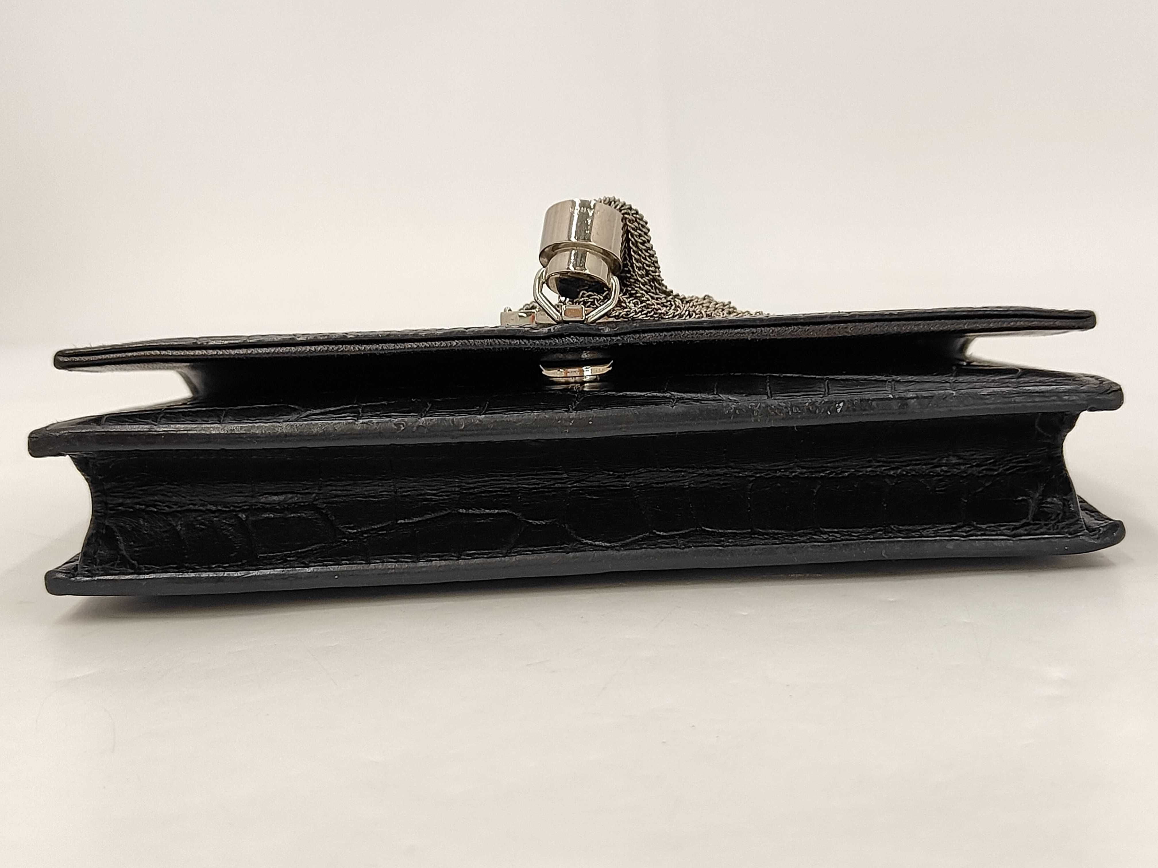 Yves Kate Crocodile Shoulder Bag — view 3