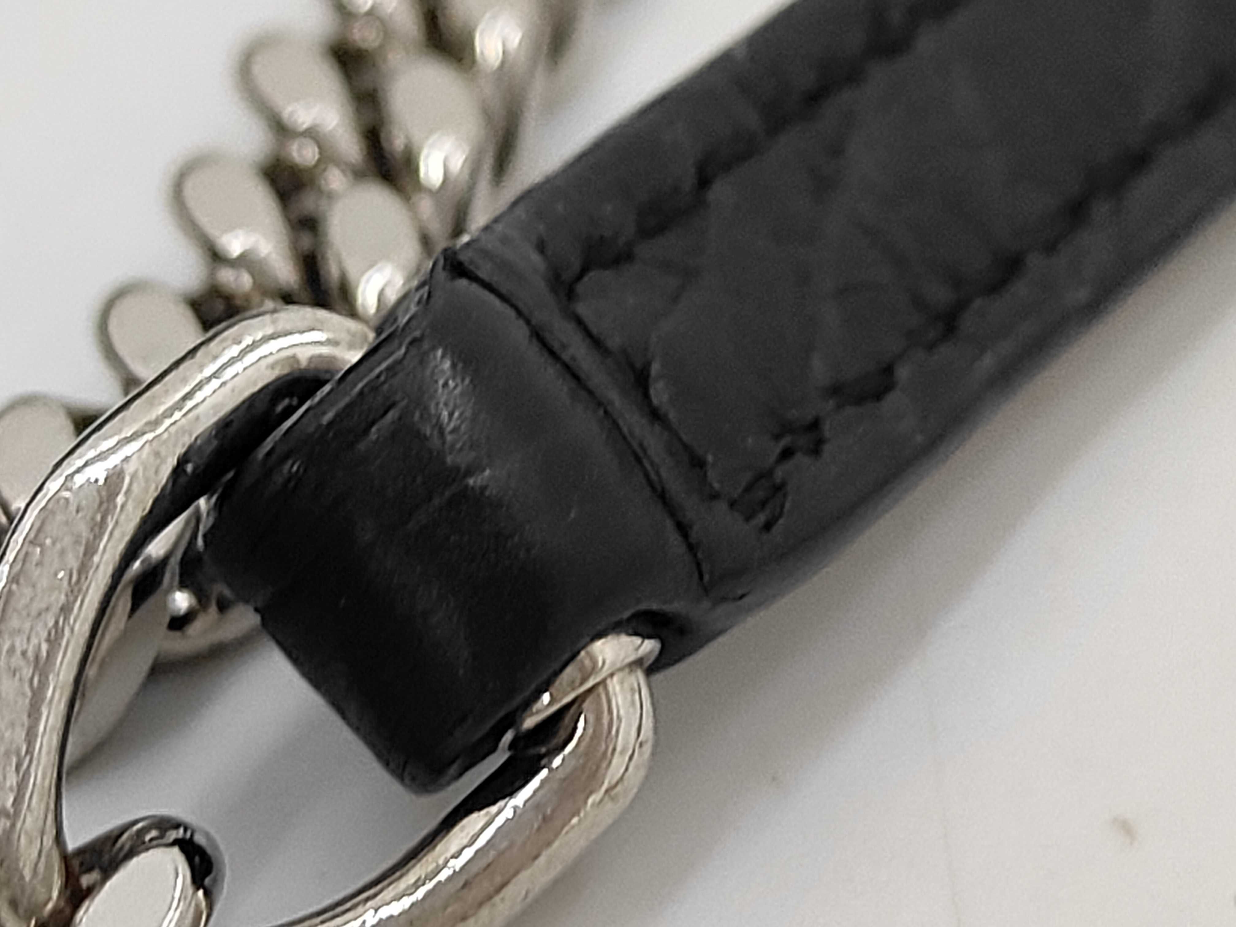 Yves Kate Crocodile Shoulder Bag — view 7