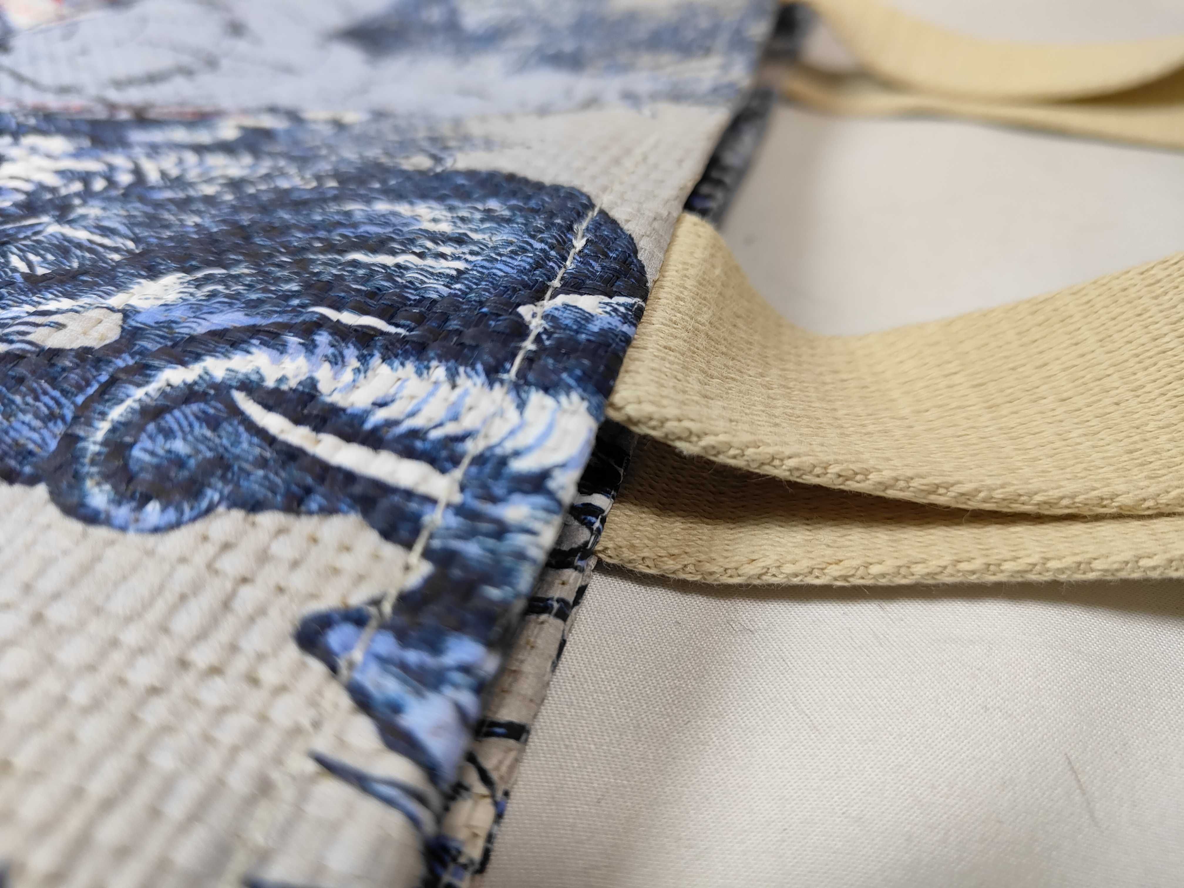 map print novelty tote bag — view 5