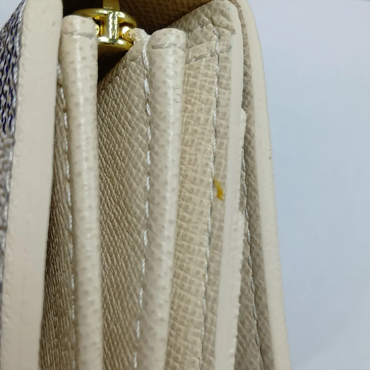 Damier Azur Portefeuille Sarah N61735 MI1047 Ivory Long Wallet — view 12