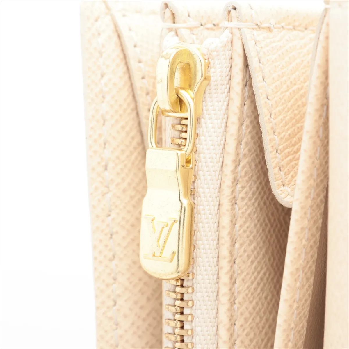 Damier Azur Portefeuille Sarah N61735 MI1047 Ivory Long Wallet — view 9