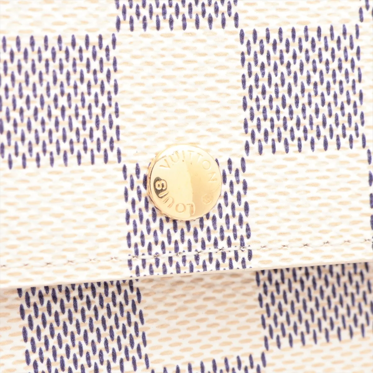 Damier Azur Portefeuille Sarah N61735 MI1047 Ivory Long Wallet — view 10