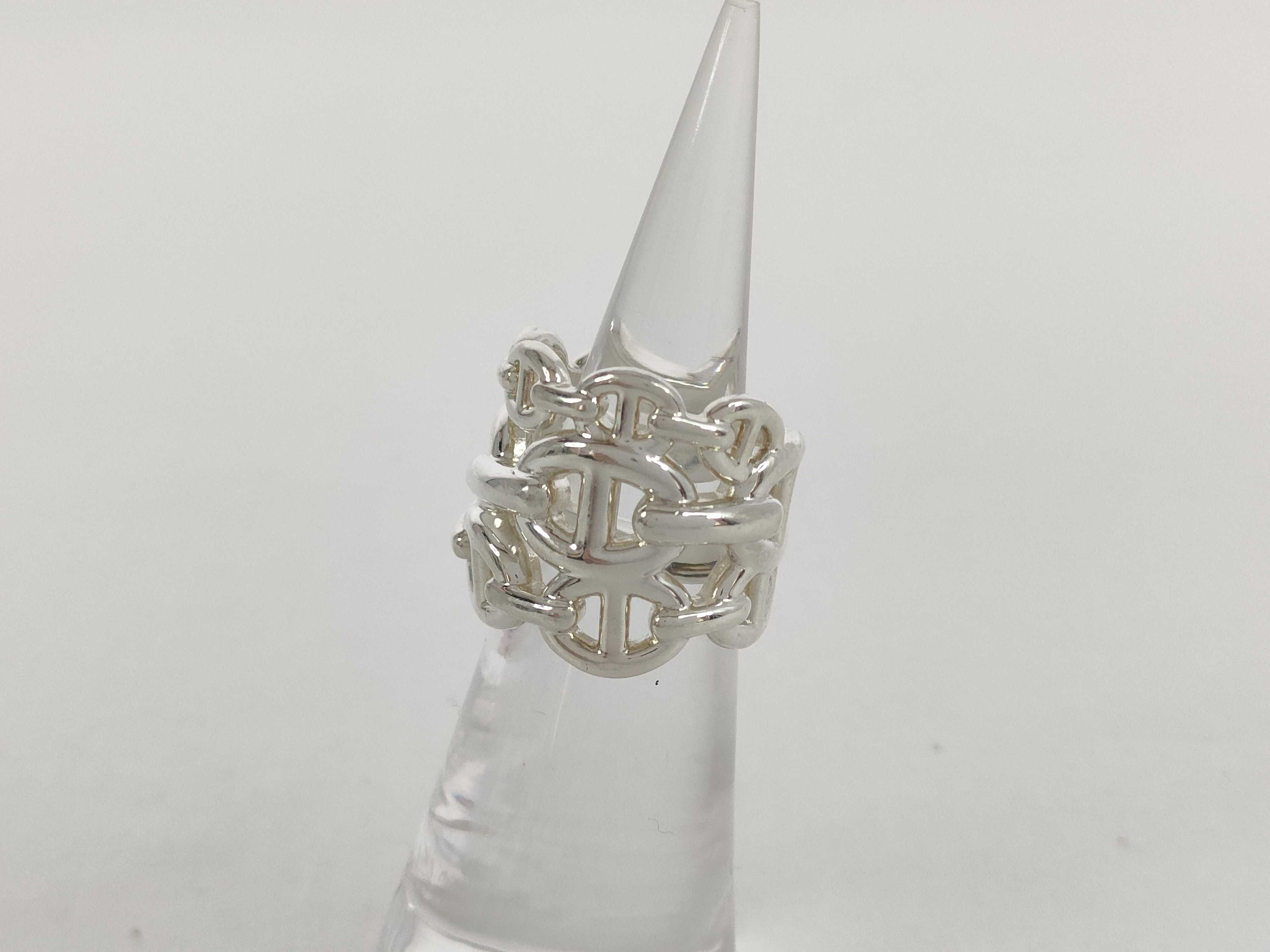 Chaine d'Ancre Enchainée Ring GM 925/13.8g #47 Box Ring — view 2