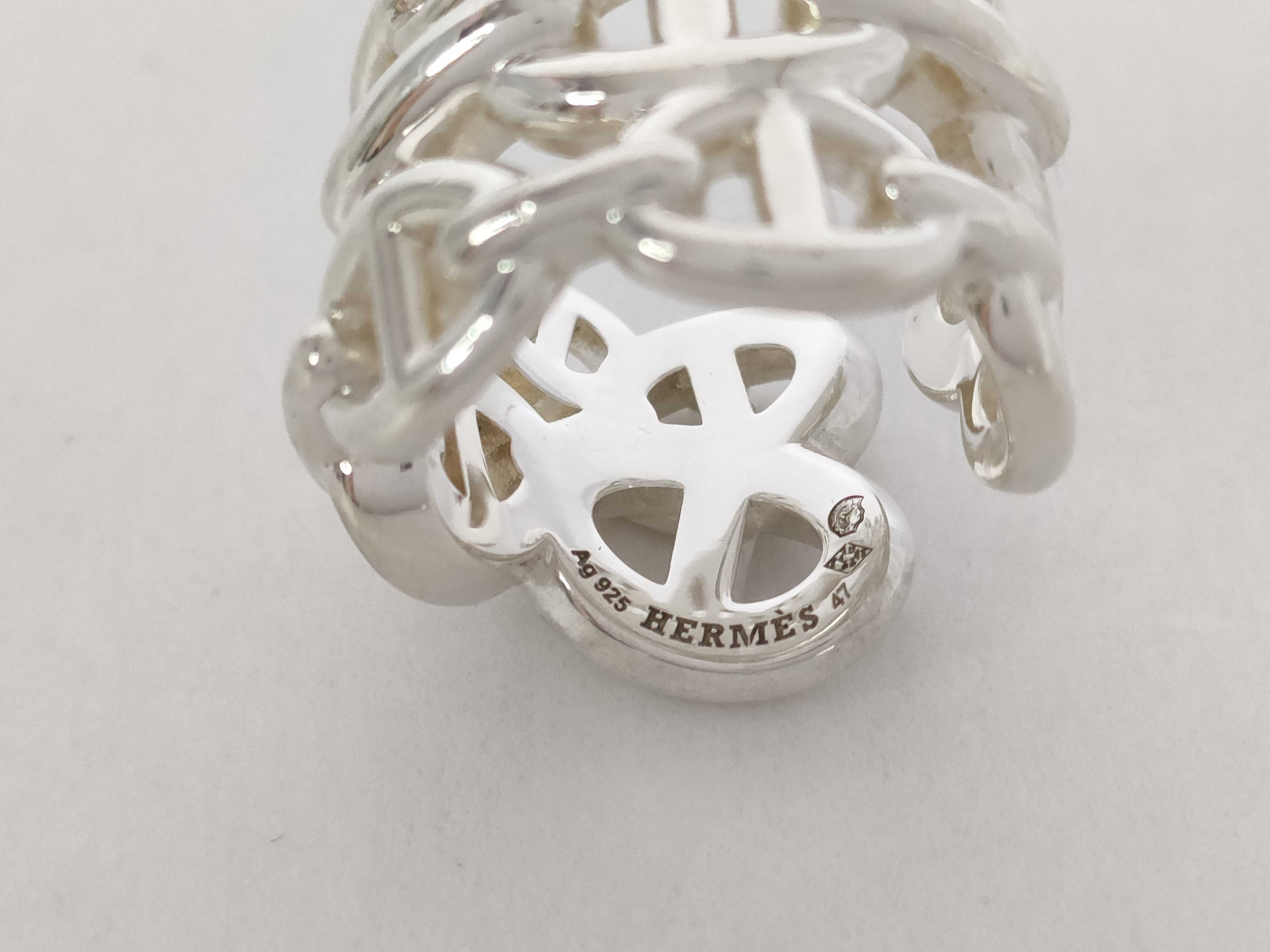 Chaine d'Ancre Enchainée Ring GM 925/13.8g #47 Box Ring — view 3