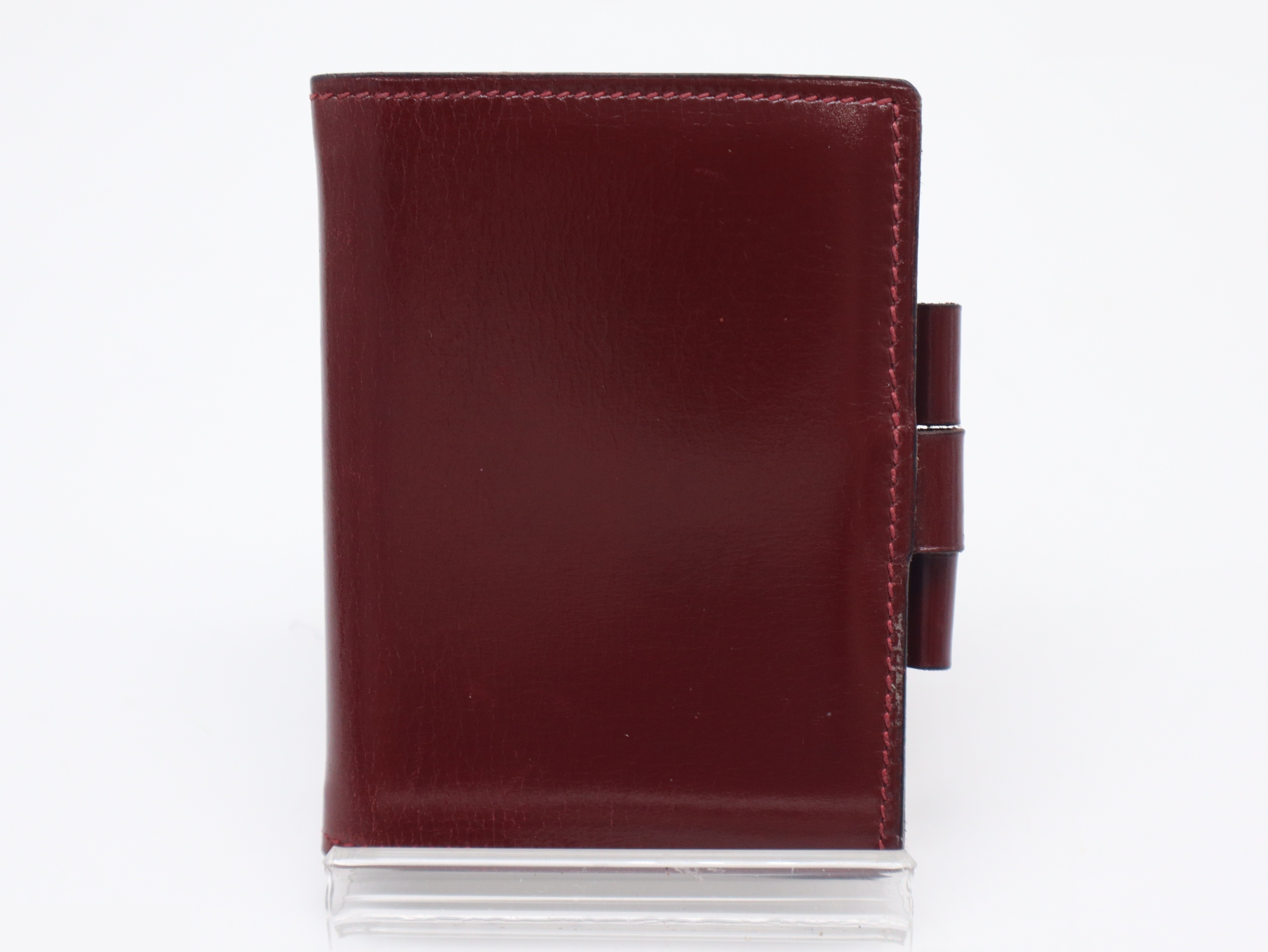 Agenda PM Notebook Cover, Leather, Bordeaux