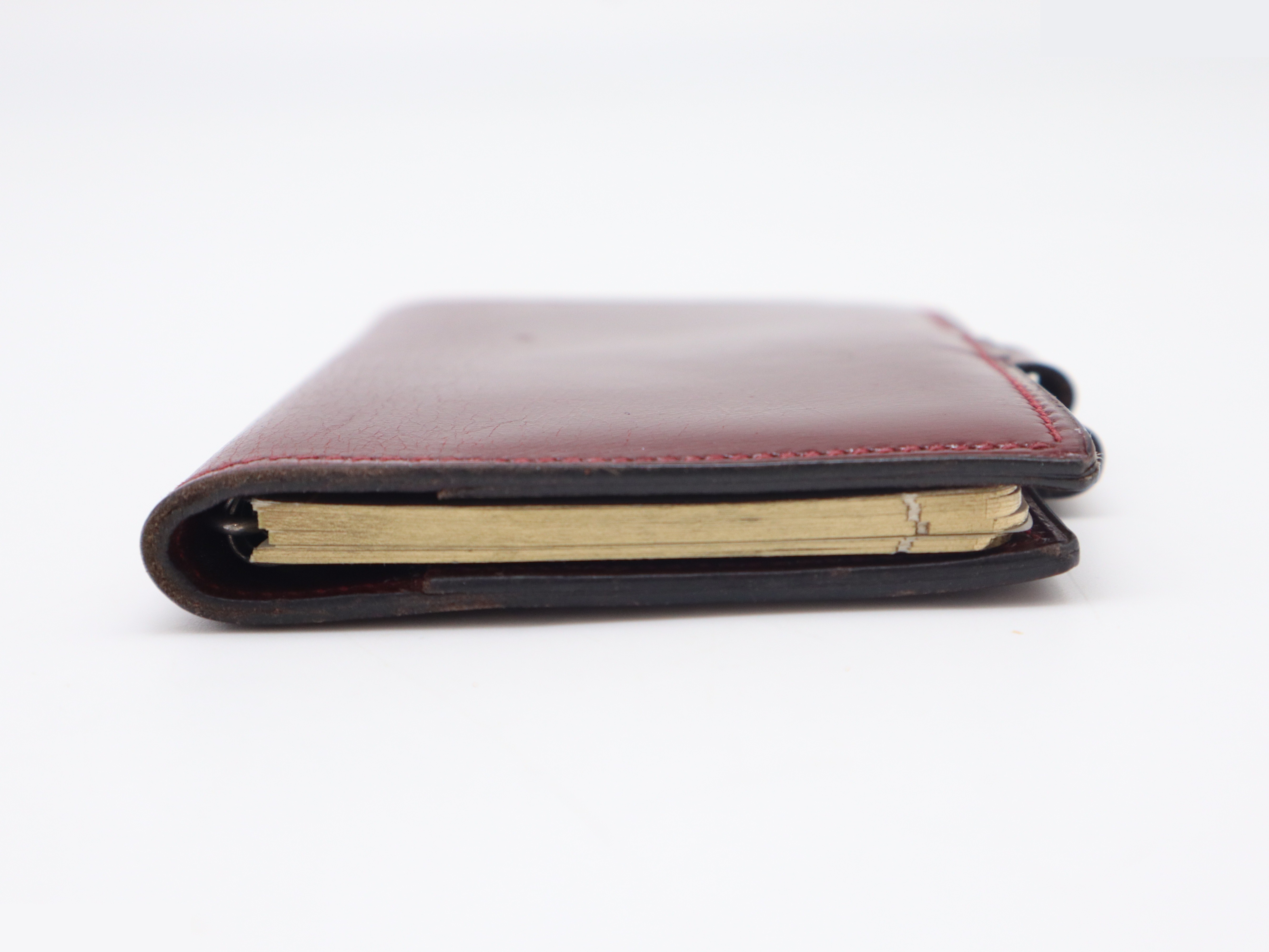 Agenda PM Notebook Cover, Leather, Bordeaux — view 4