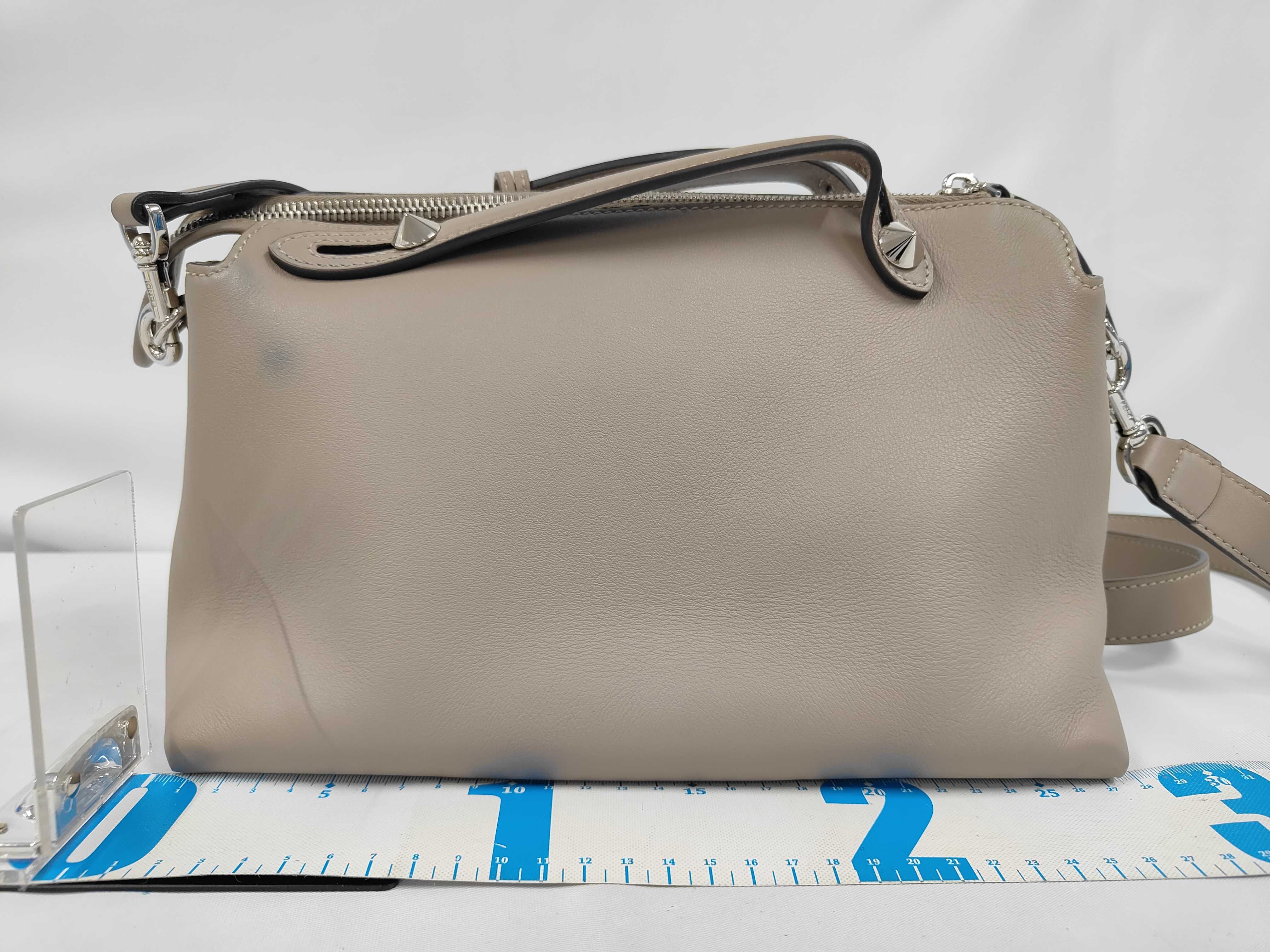 By The Way Medium Leather 2-Way Handbag, Brown, 8BL146 (Stain present) — view 2