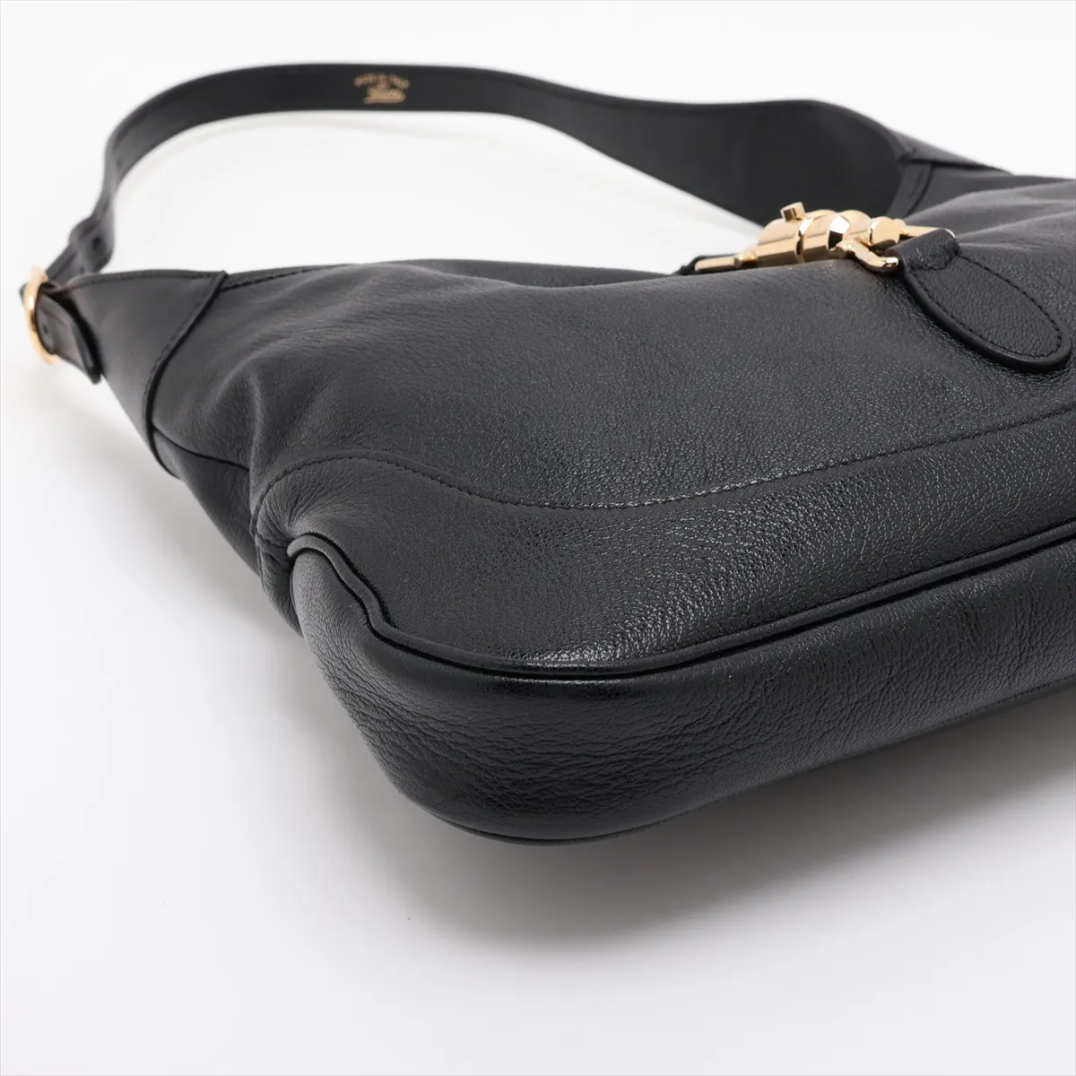 Jackie 1961 Leather Shoulder Bag, Black, 863136 — view 4