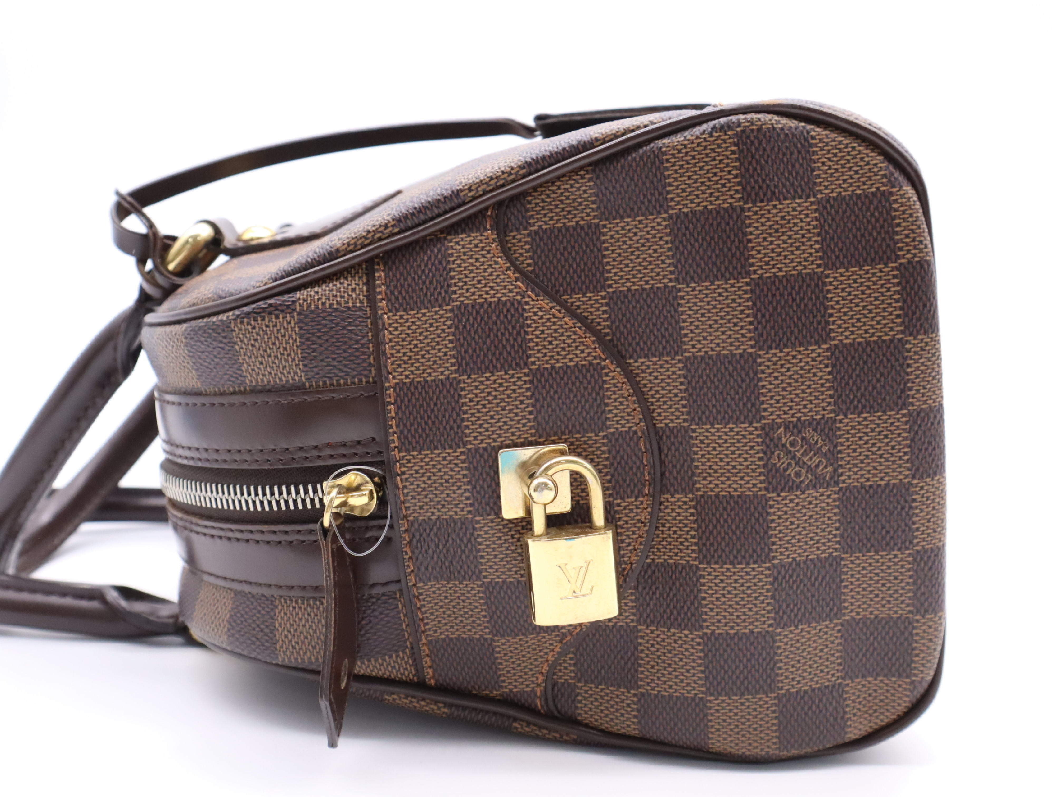 N60008 Damier Duomo Handbag with Padlock, 2 Keys, and Clochette — view 3