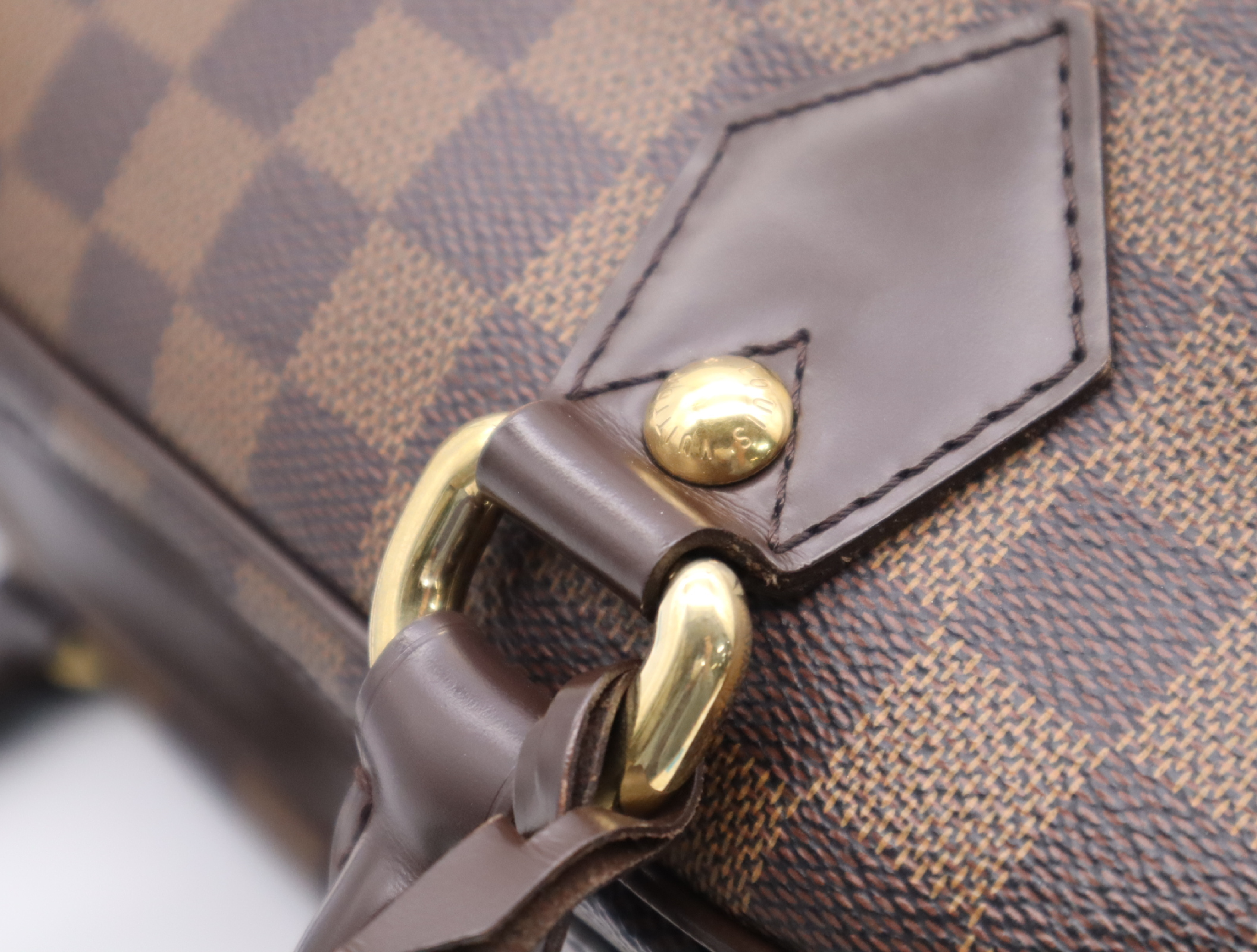 N60008 Damier Duomo Handbag with Padlock, 2 Keys, and Clochette — view 10